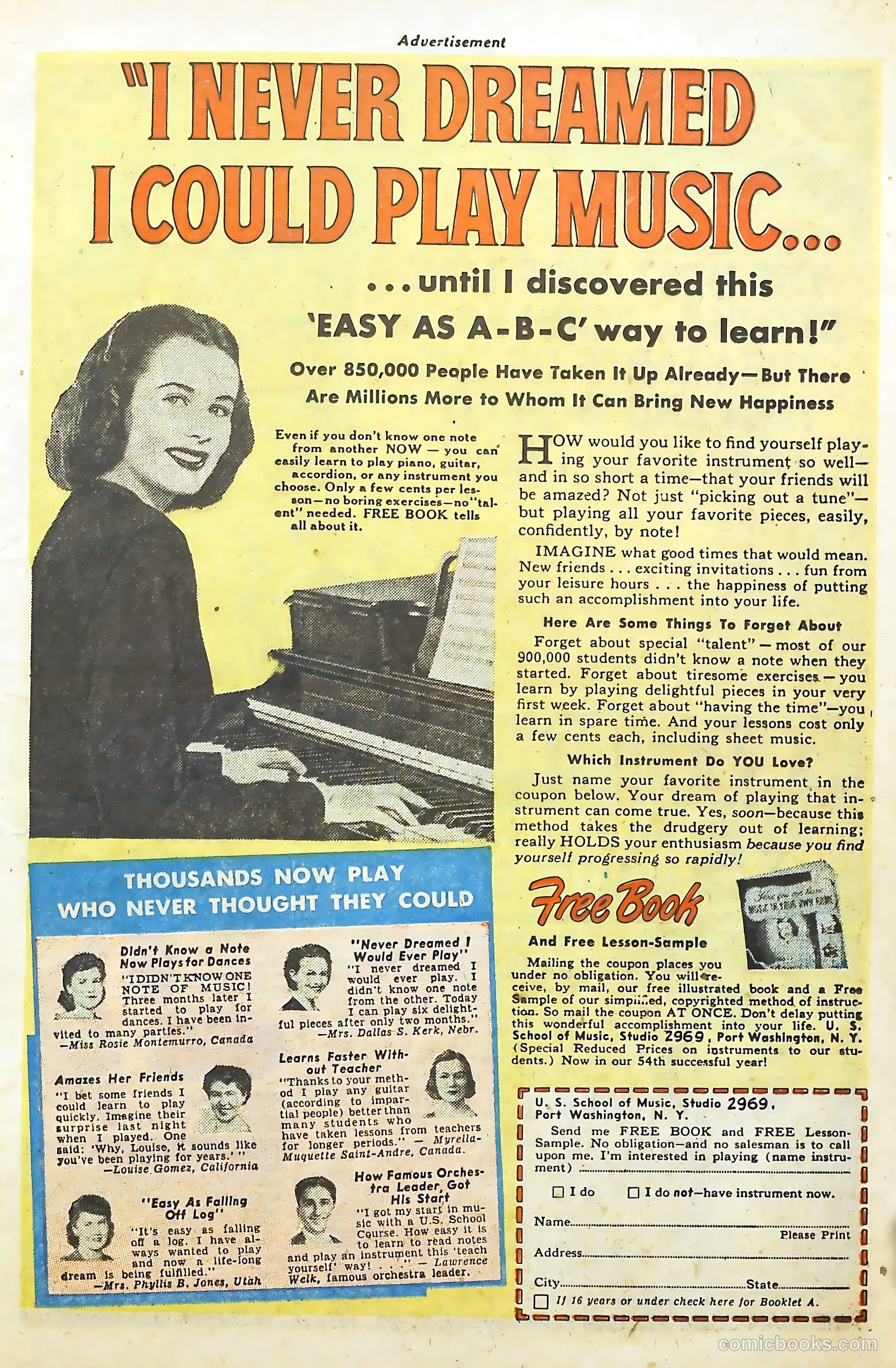 Love Illustrated #29 (1954) — page 17 of 37