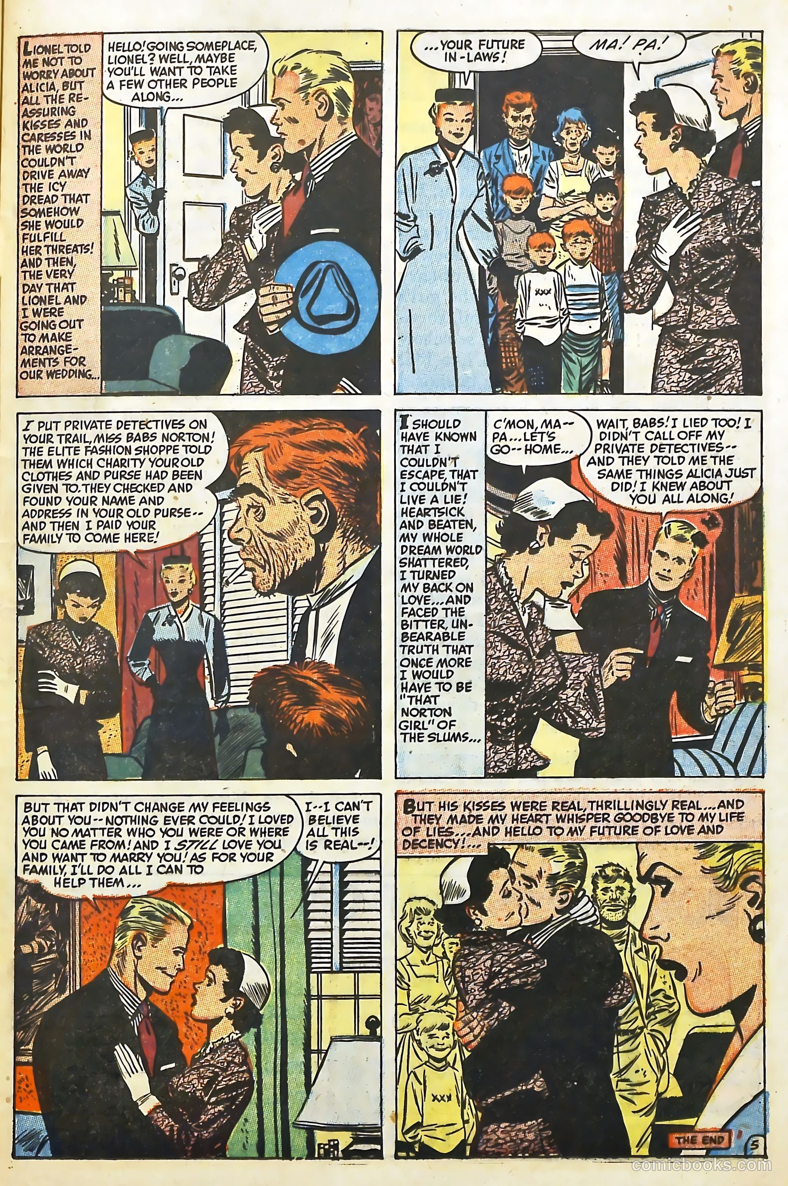 Love Illustrated #29 (1954) — page 25 of 37