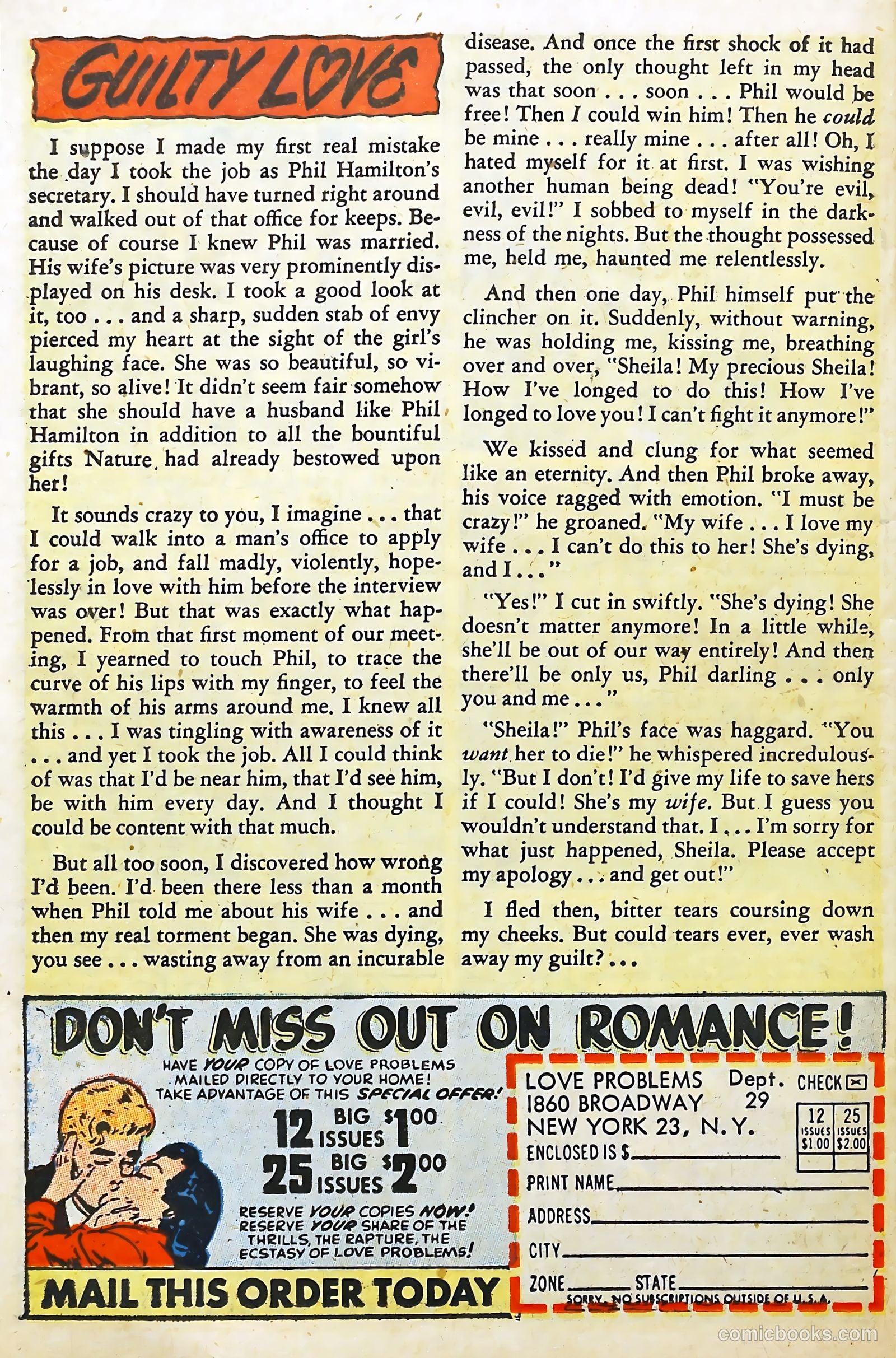 Love Illustrated #29 (1954) — page 26 of 37