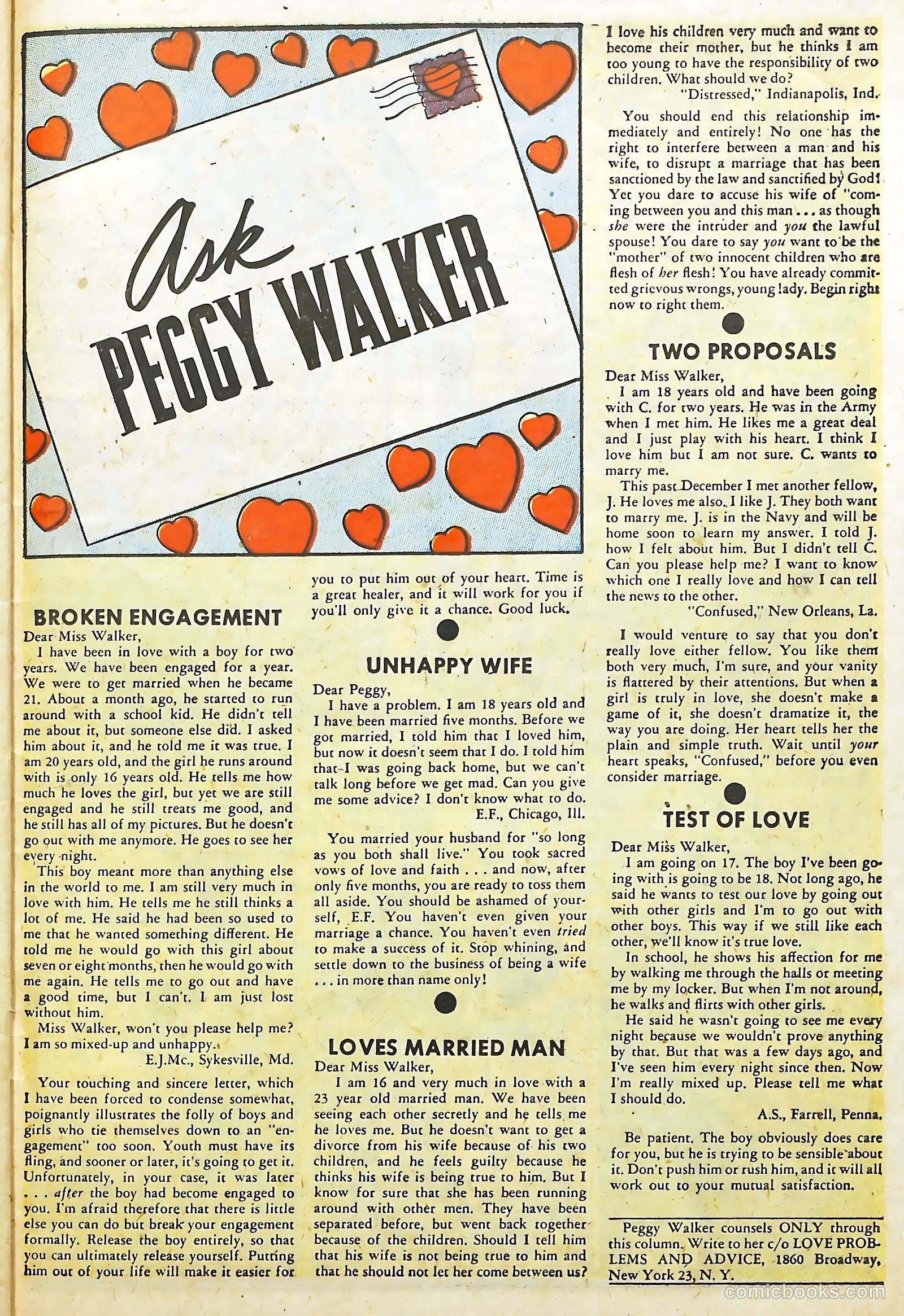 Love Illustrated #29 (1954) — page 27 of 37