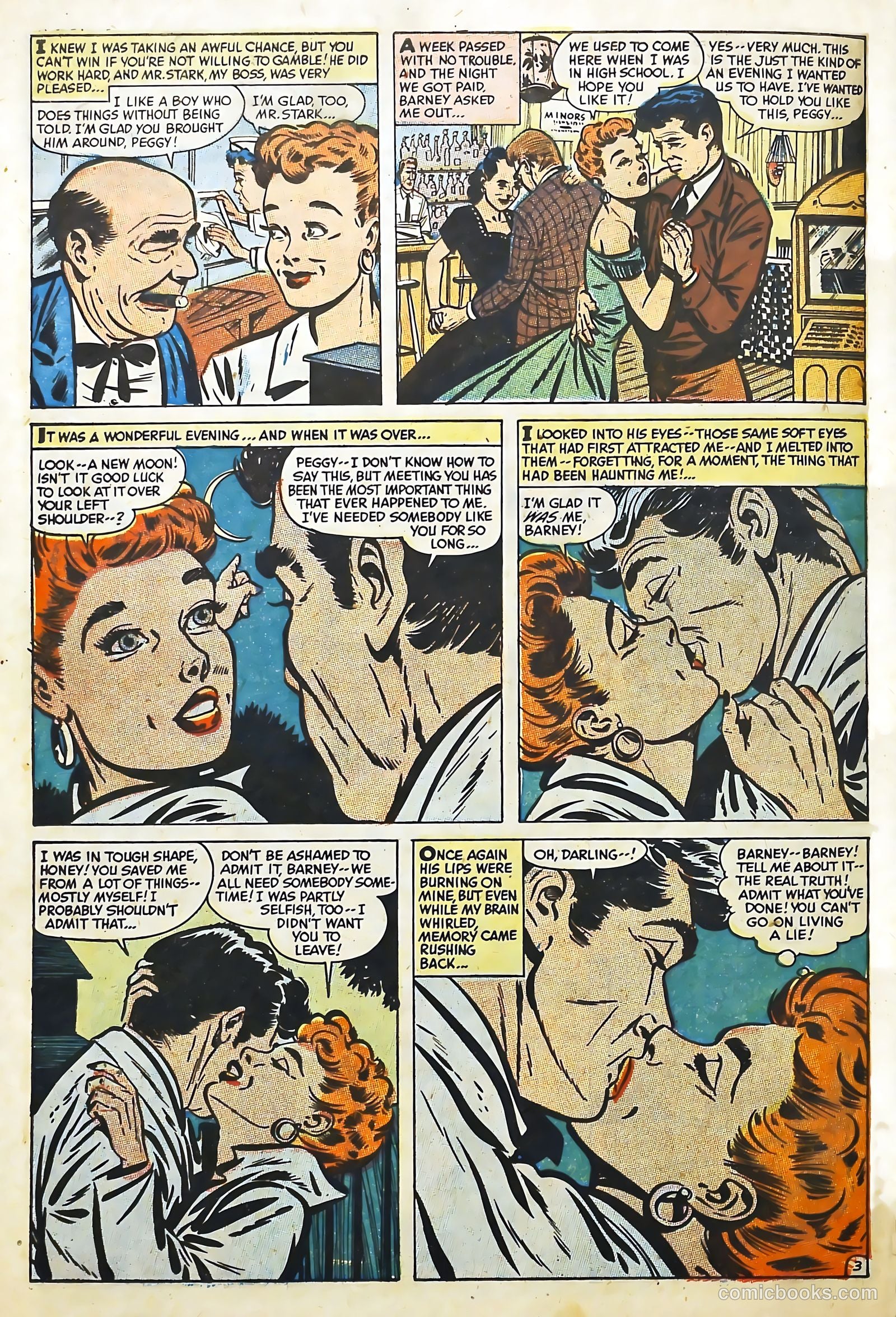 Love Illustrated #29 (1954) — page 30 of 37