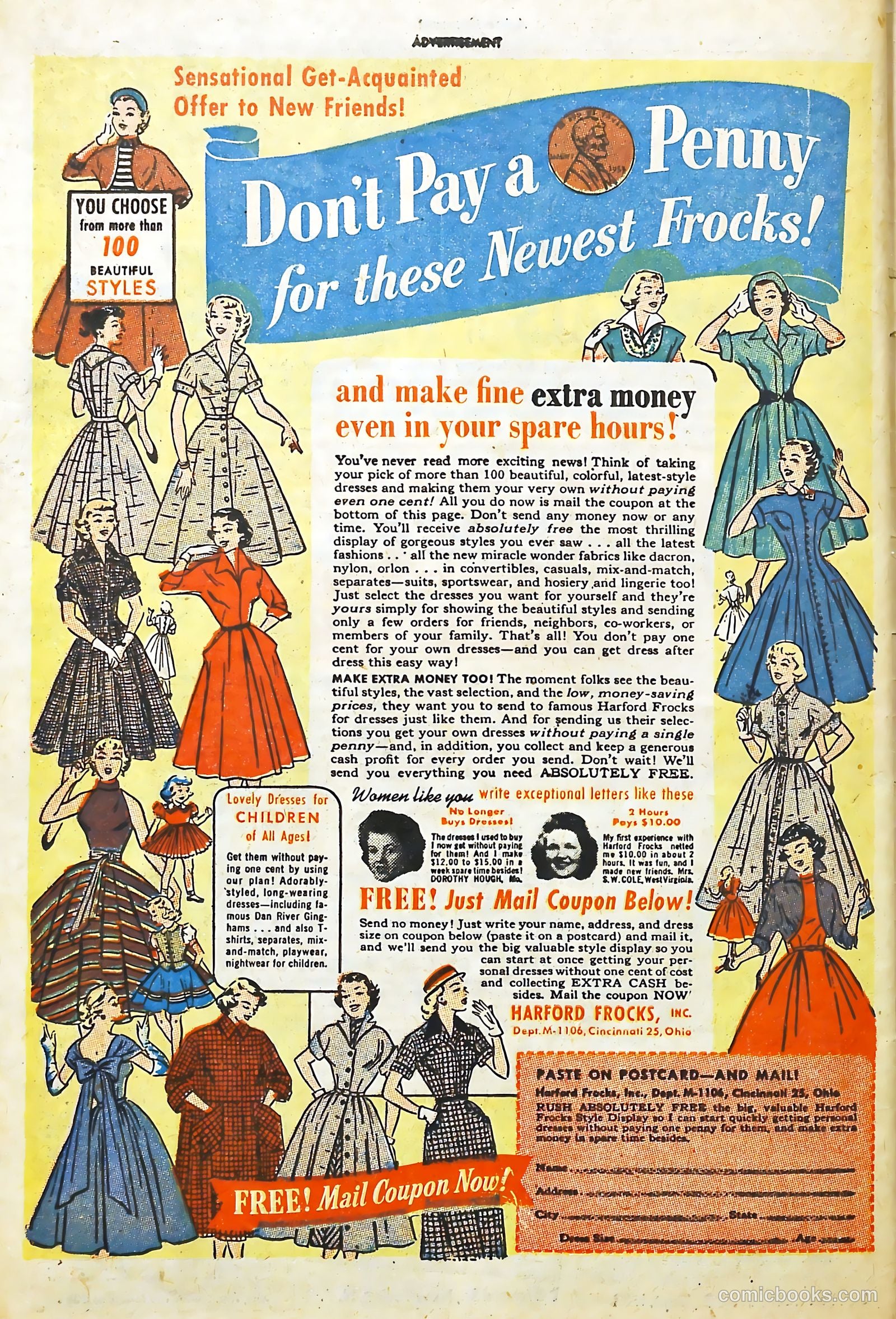 Love Illustrated #29 (1954) — page 34 of 37