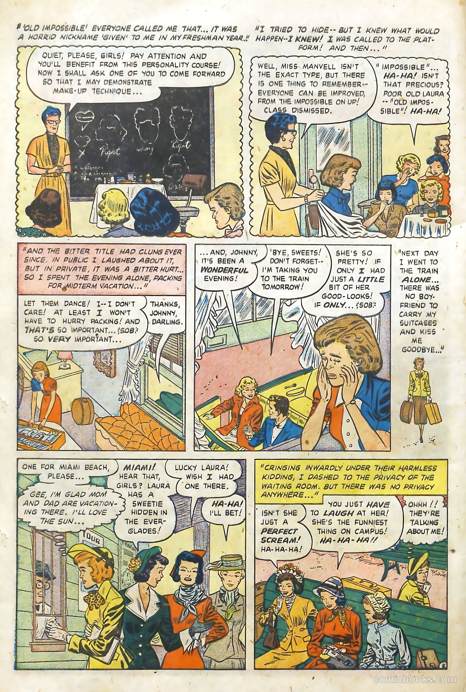 Love Illustrated #3 (1949) — page 6 of 36