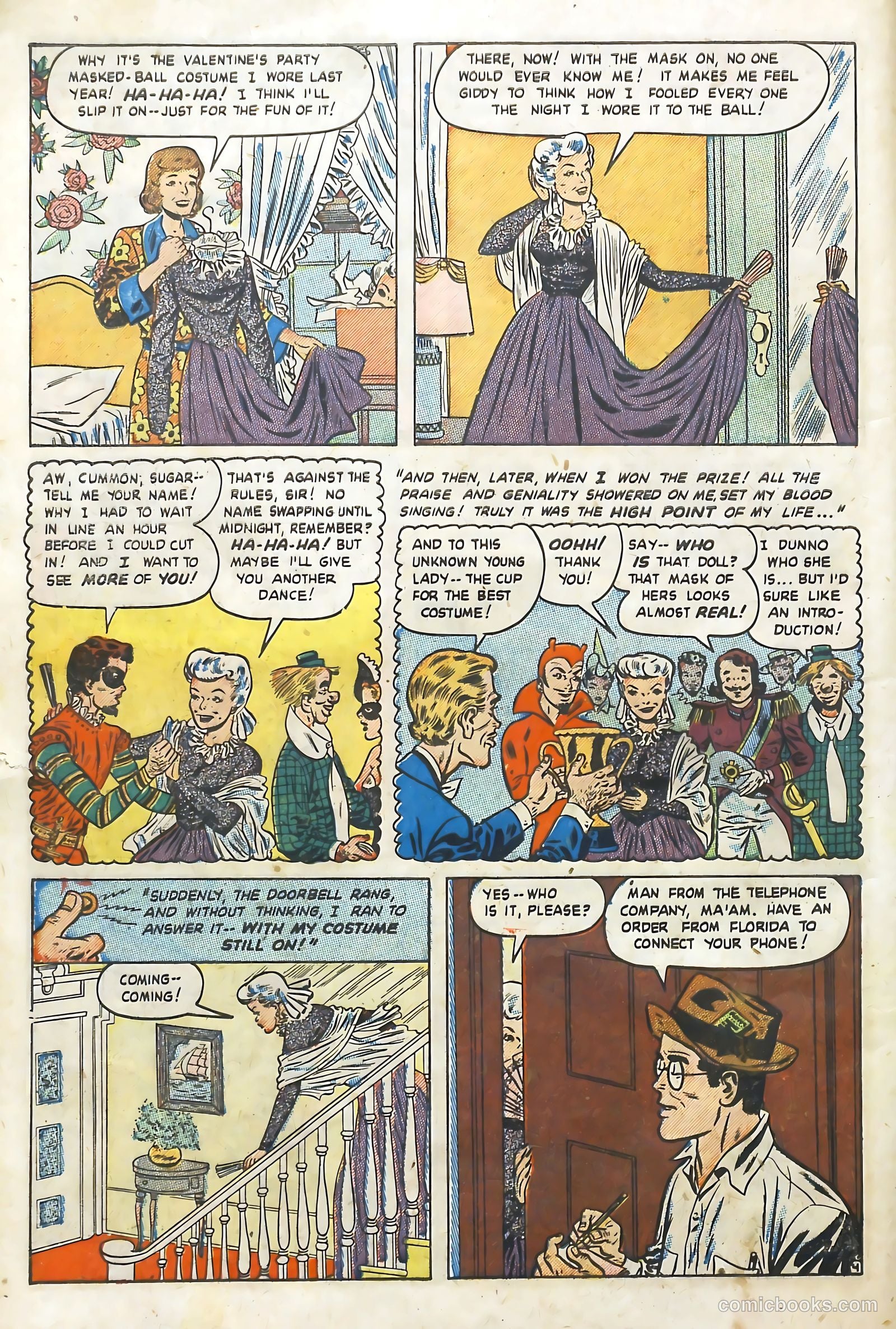 Love Illustrated #3 (1949) — page 8 of 36
