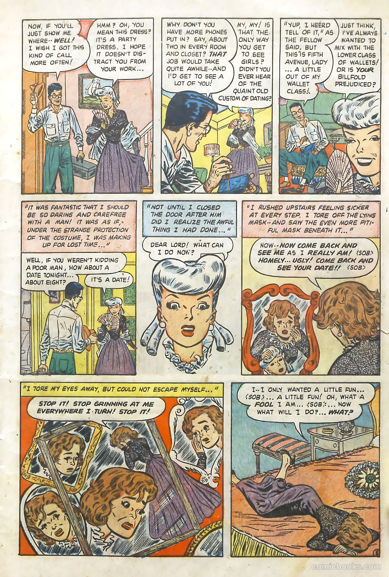 Love Illustrated #3 (1949) — page 9 of 36