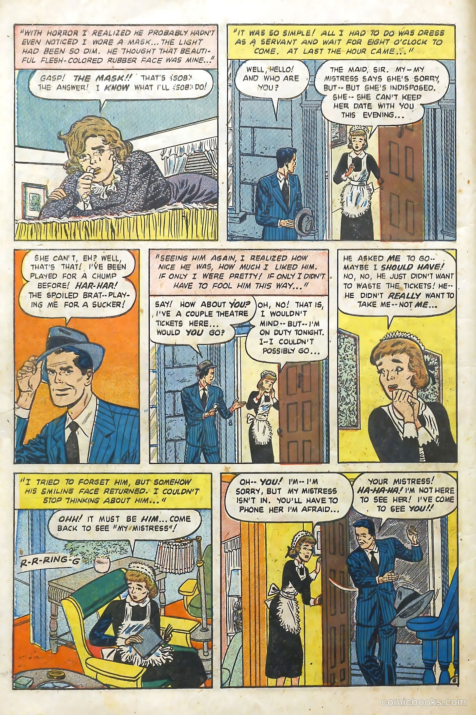 Love Illustrated #3 (1949) — page 10 of 36