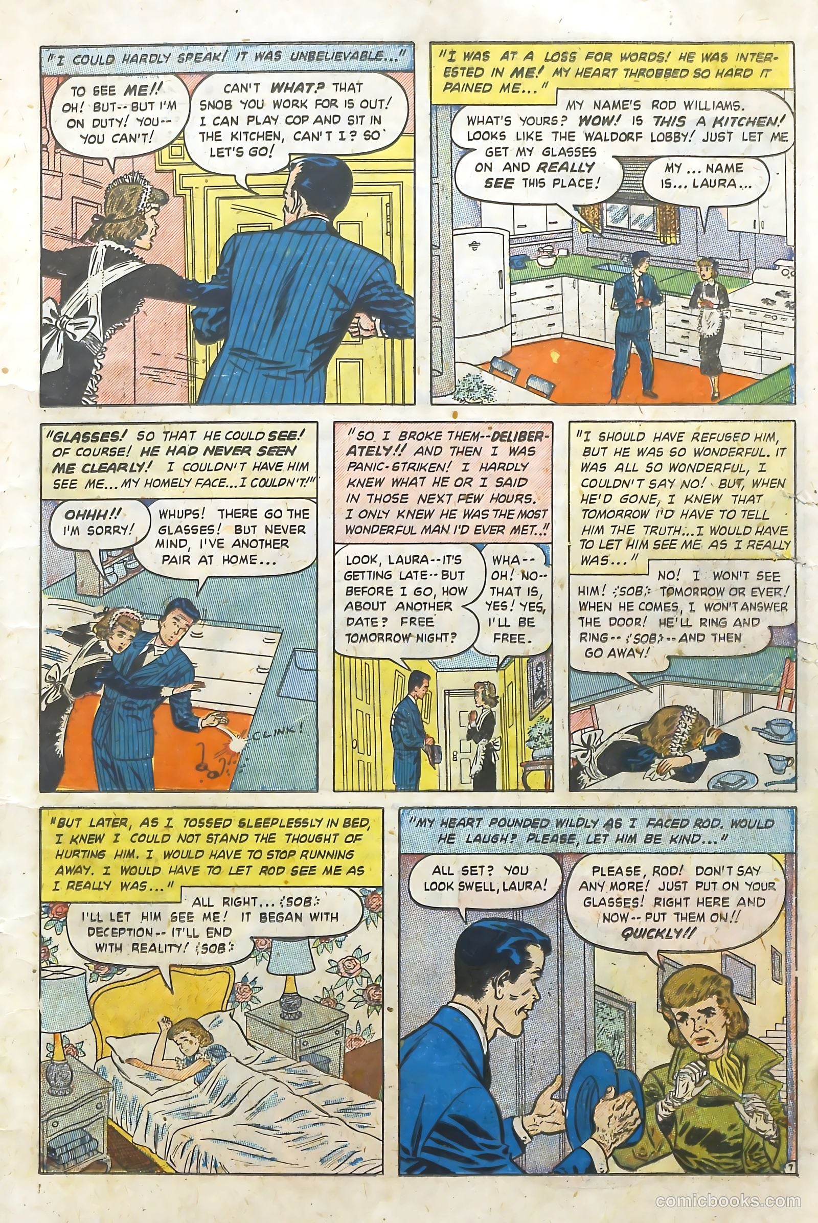 Love Illustrated #3 (1949) — page 11 of 36