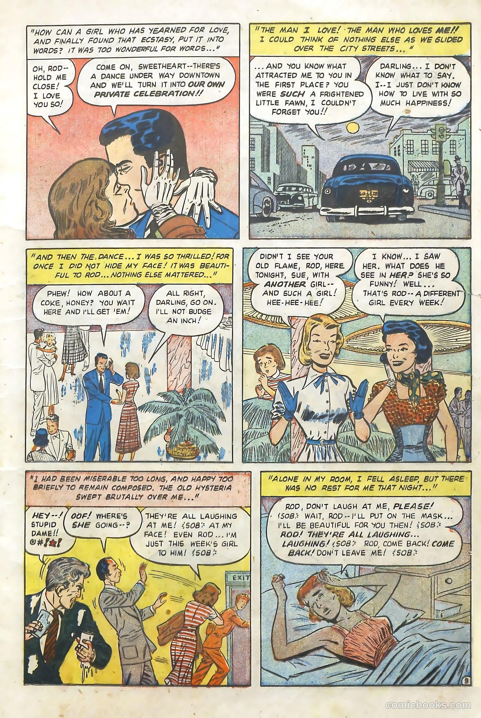 Love Illustrated #3 (1949) — page 13 of 36