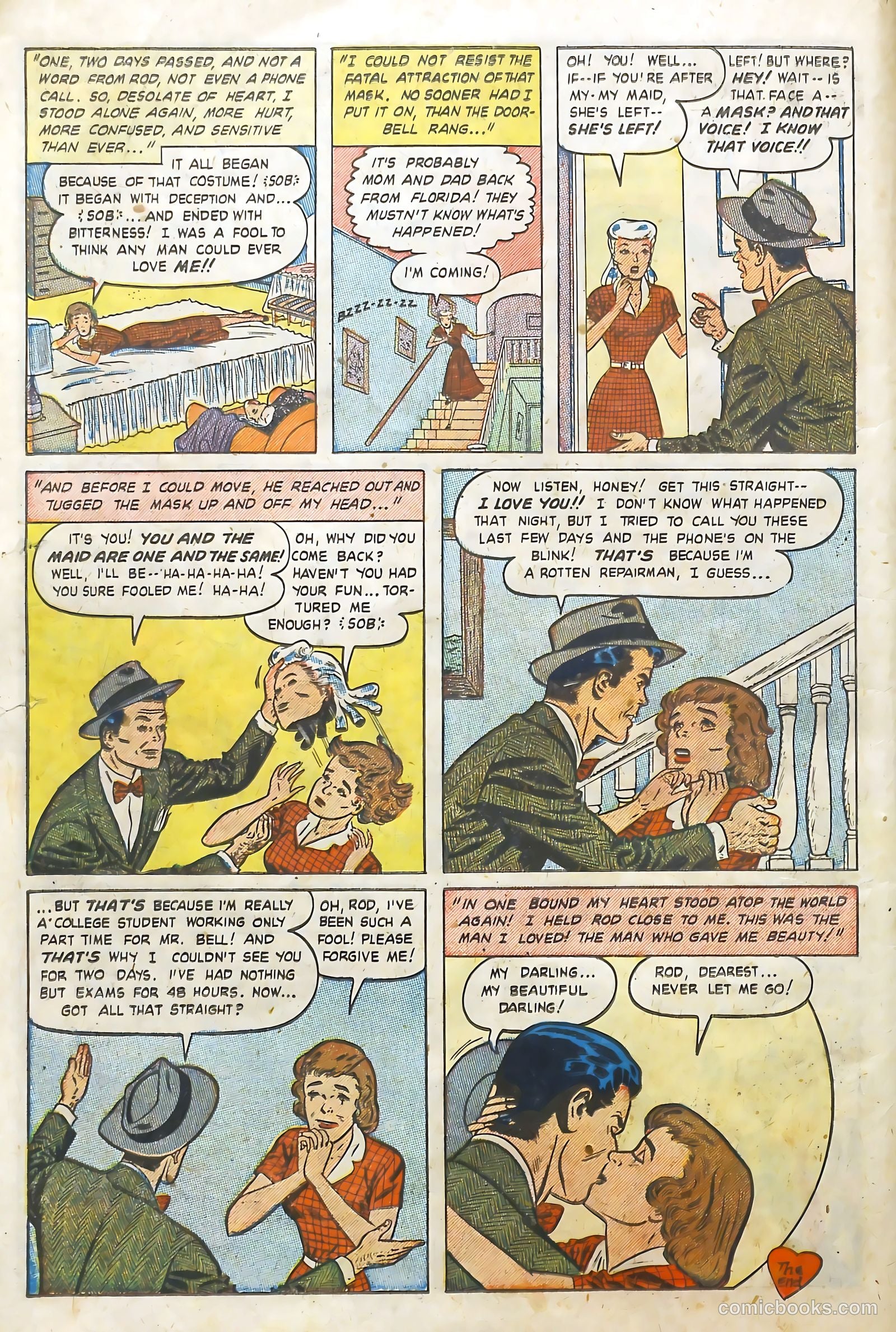 Love Illustrated #3 (1949) — page 14 of 36