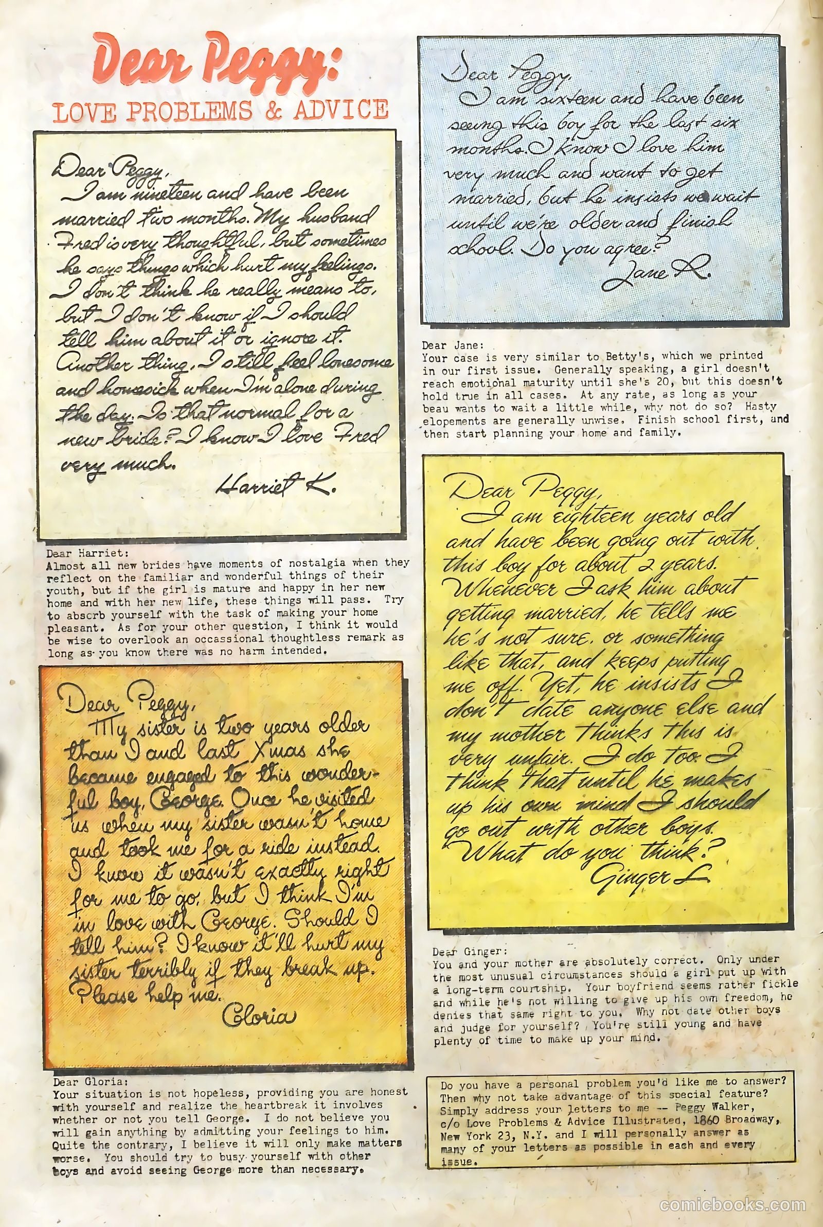 Love Illustrated #3 (1949) — page 16 of 36