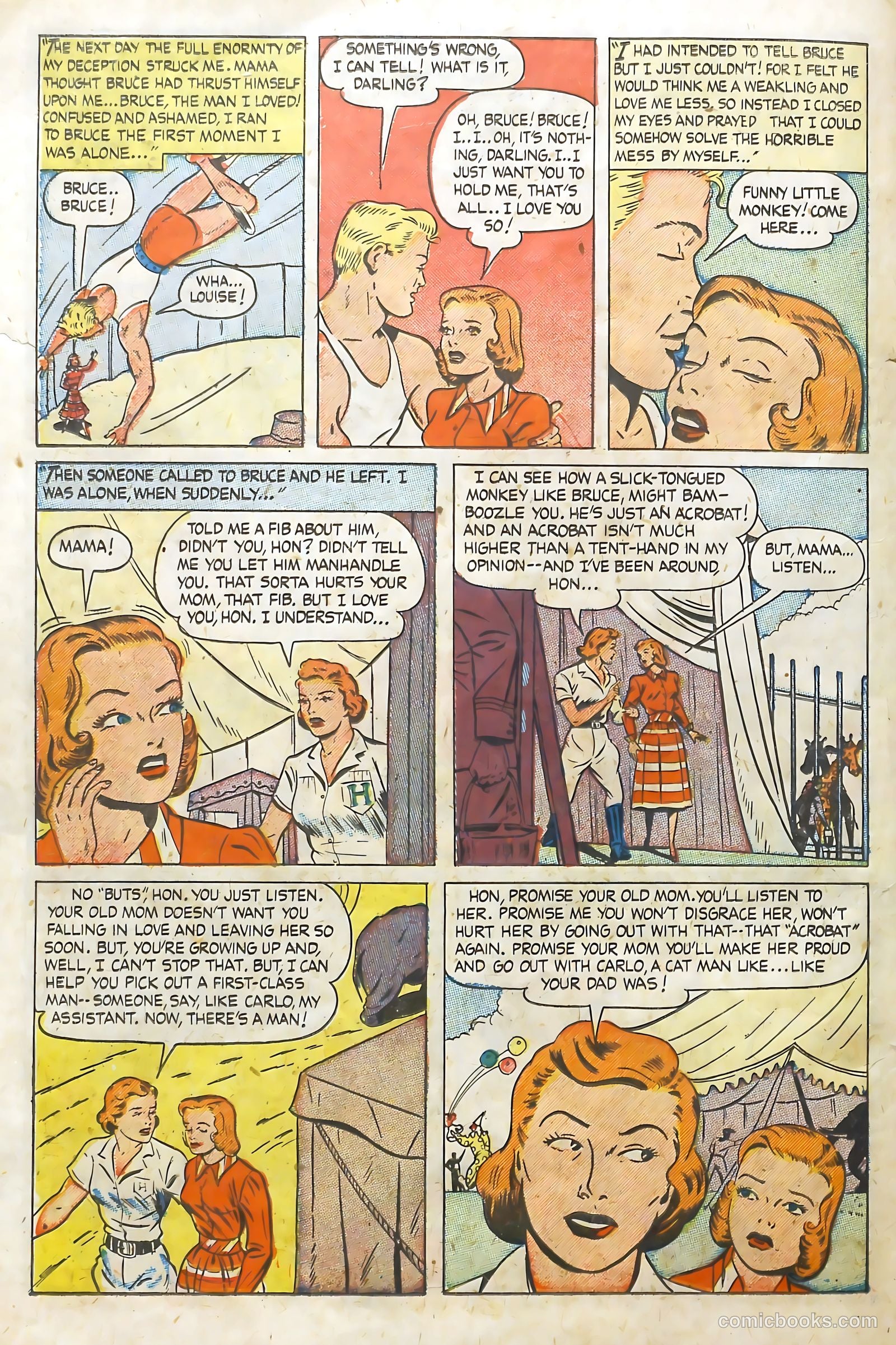 Love Illustrated #3 (1949) — page 22 of 36
