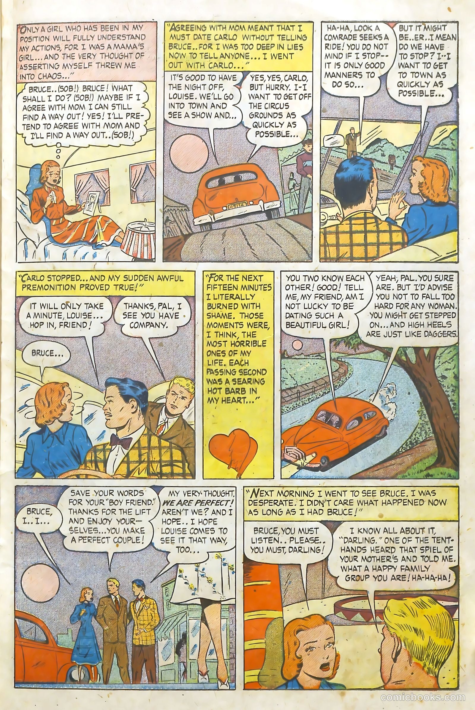 Love Illustrated #3 (1949) — page 23 of 36