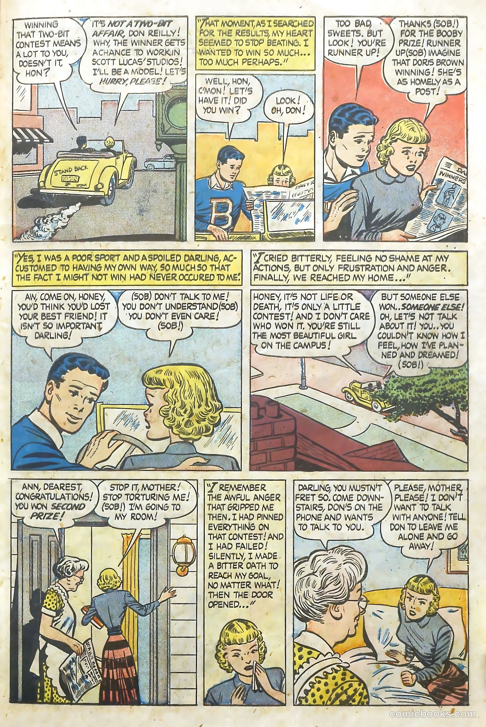 Love Illustrated #3 (1949) — page 27 of 36