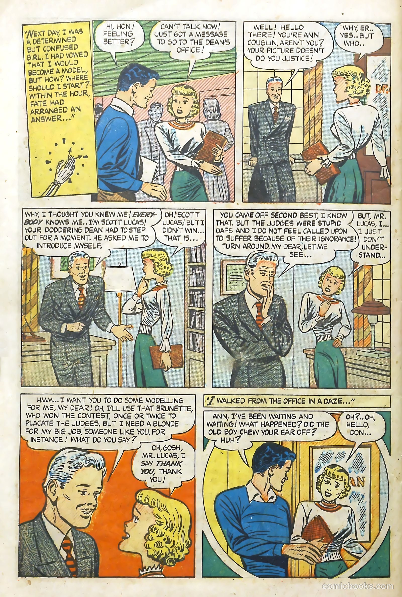 Love Illustrated #3 (1949) — page 28 of 36