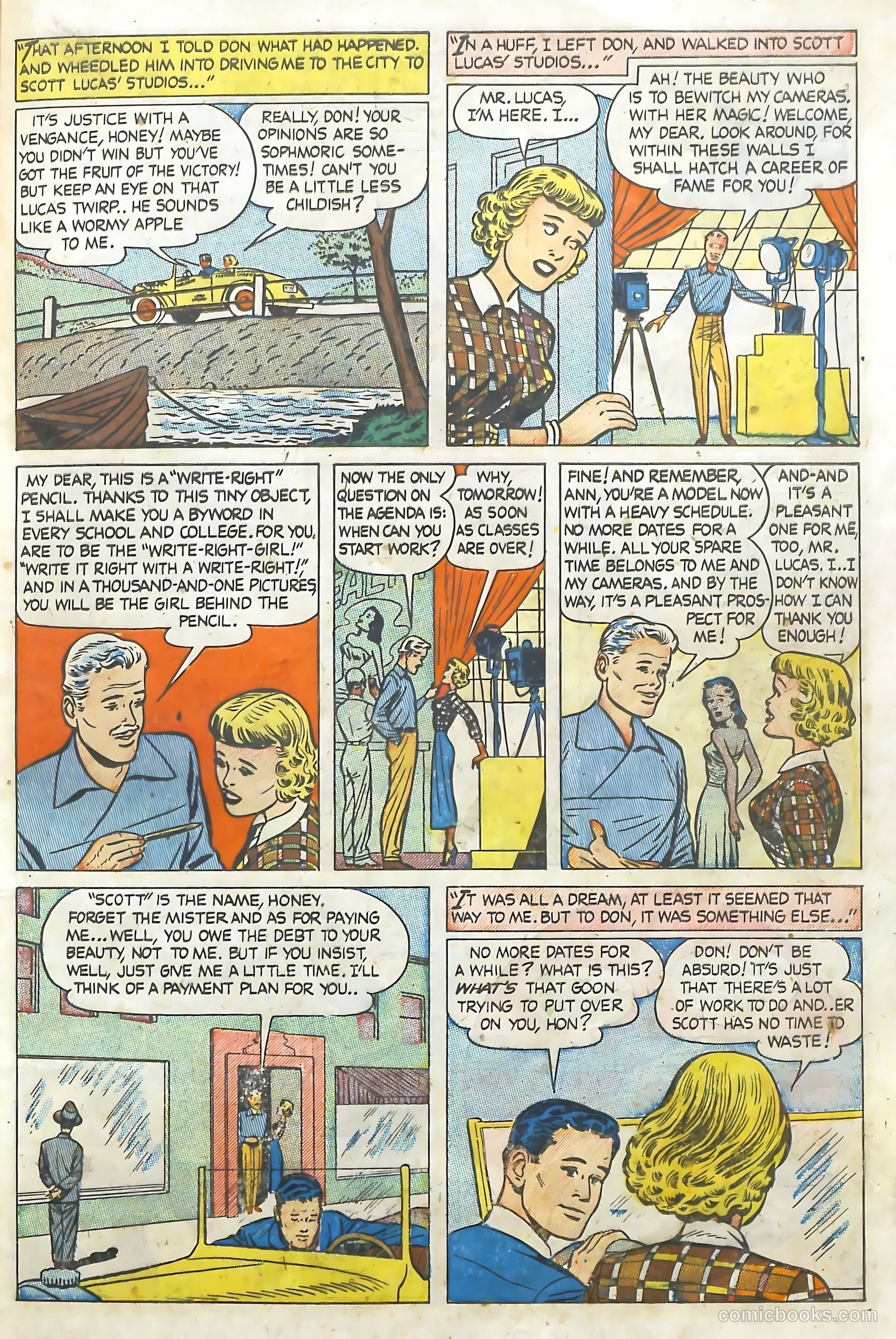 Love Illustrated #3 (1949) — page 29 of 36