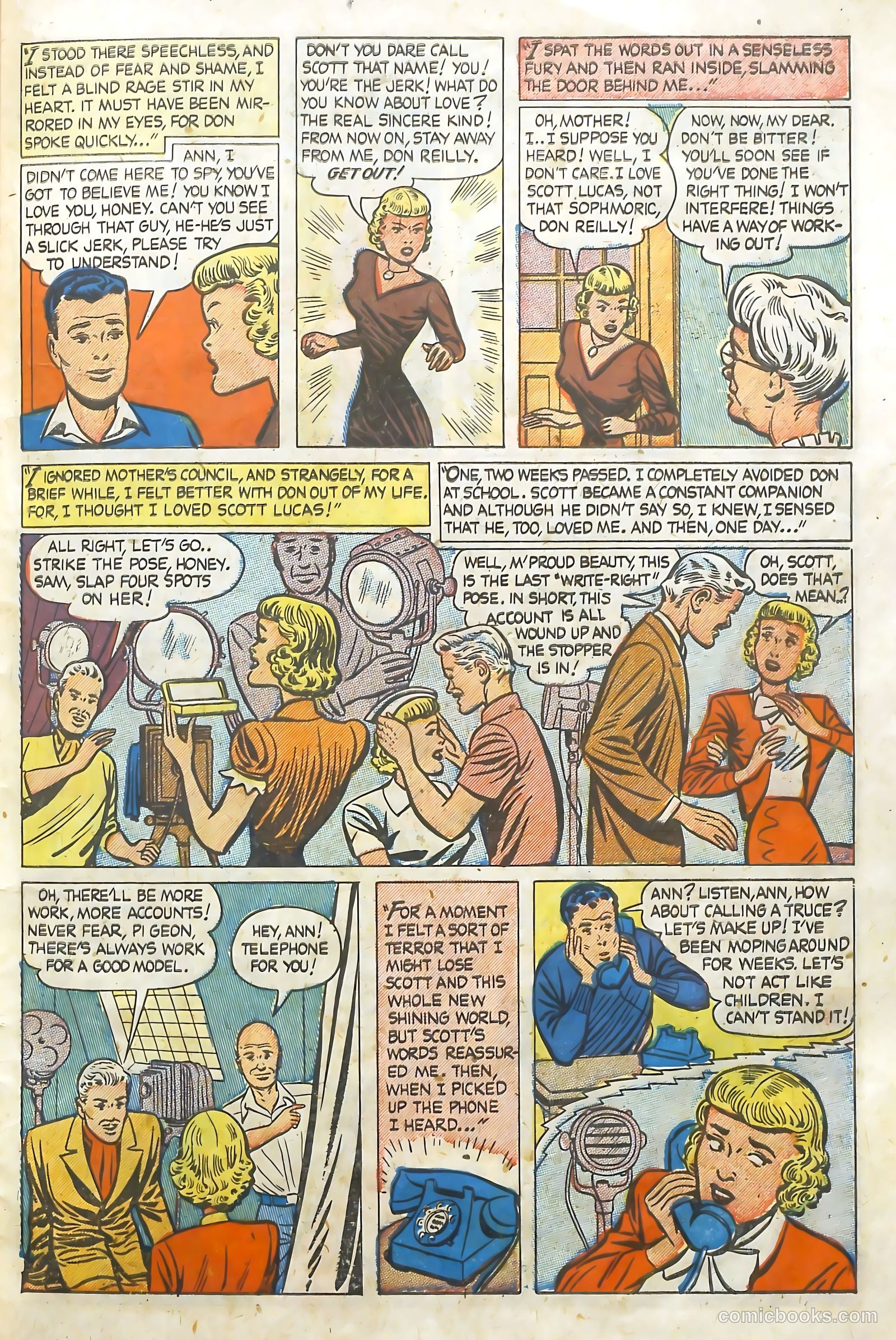 Love Illustrated #3 (1949) — page 31 of 36