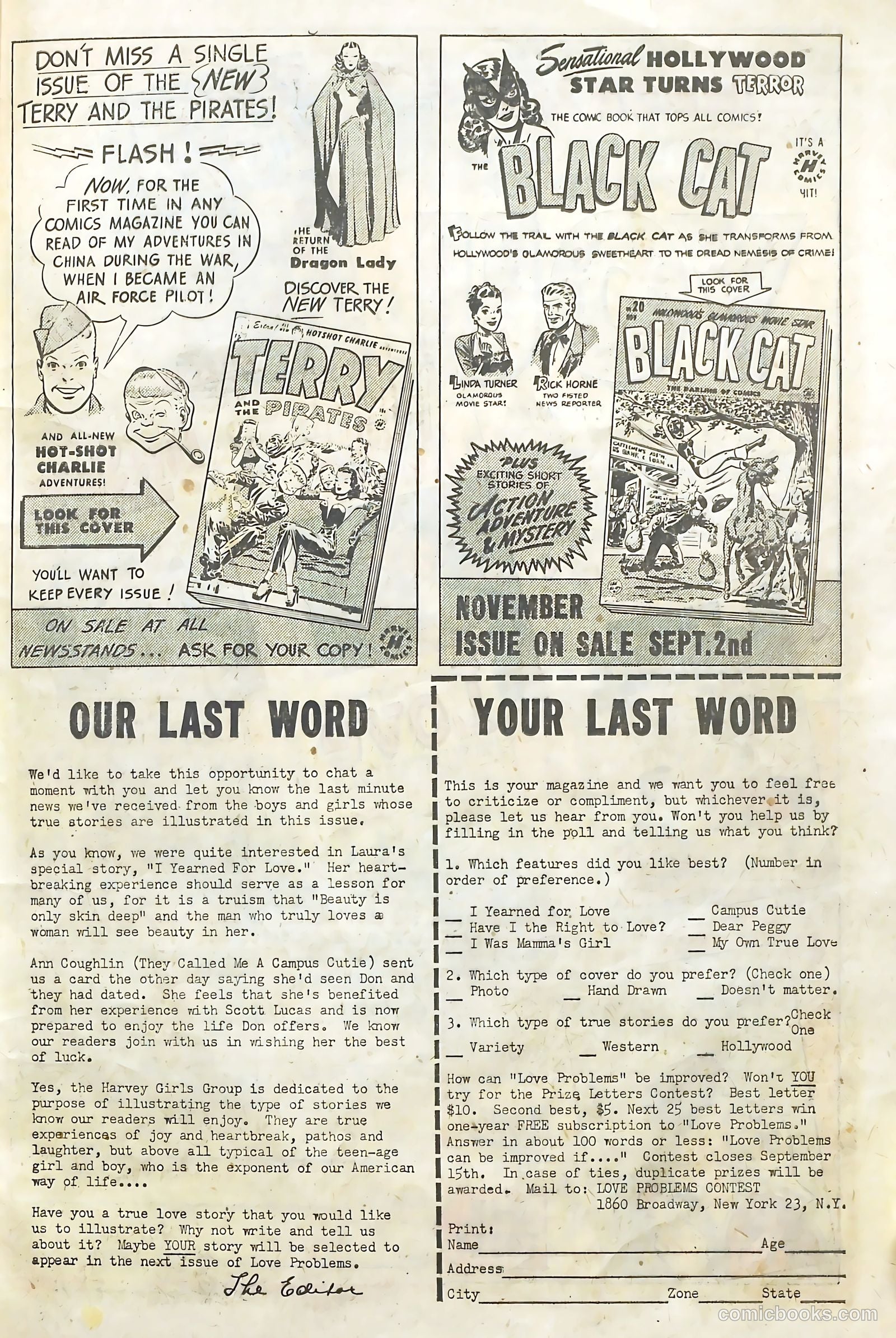 Love Illustrated #3 (1949) — page 33 of 36