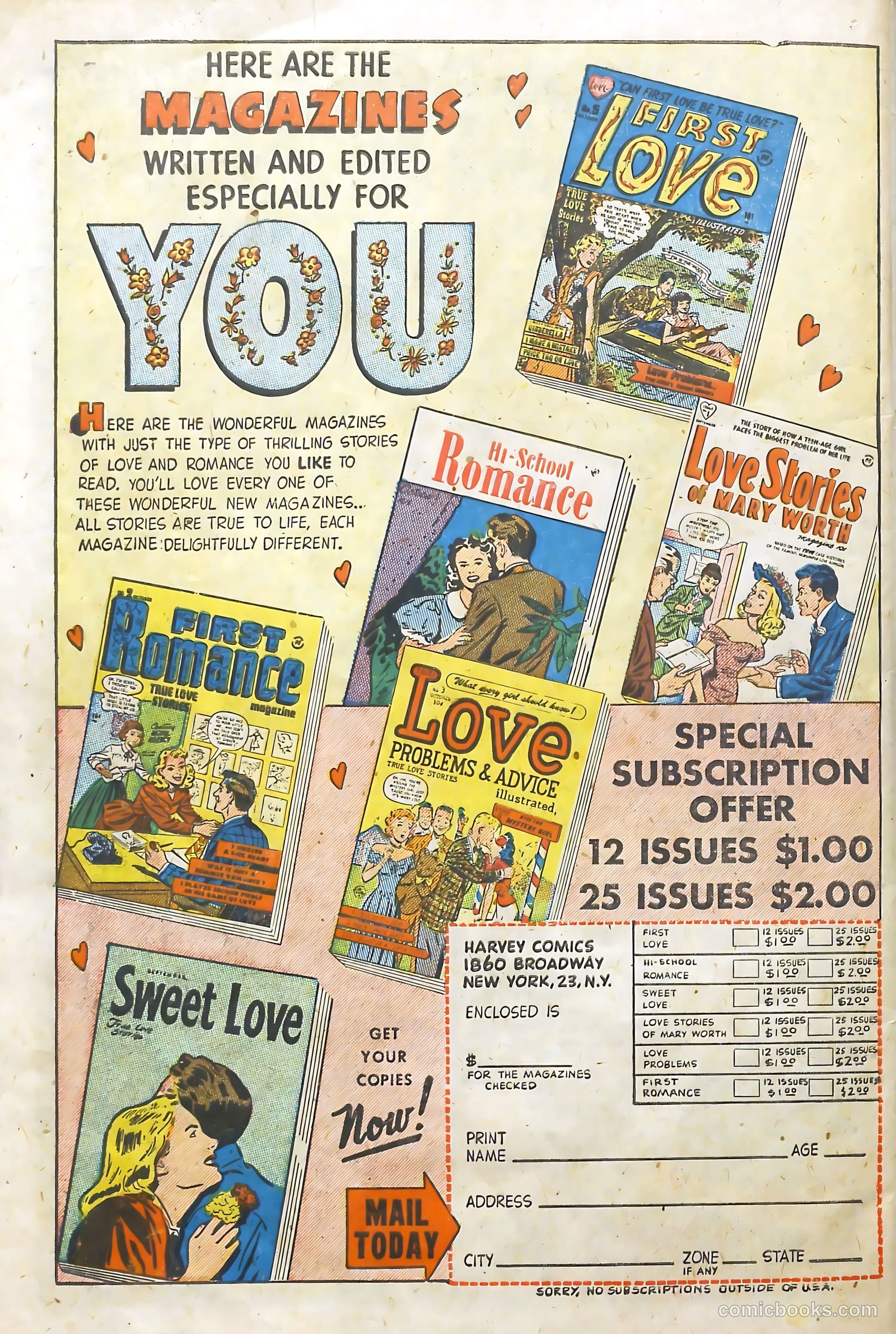 Love Illustrated #3 (1949) — page 34 of 36