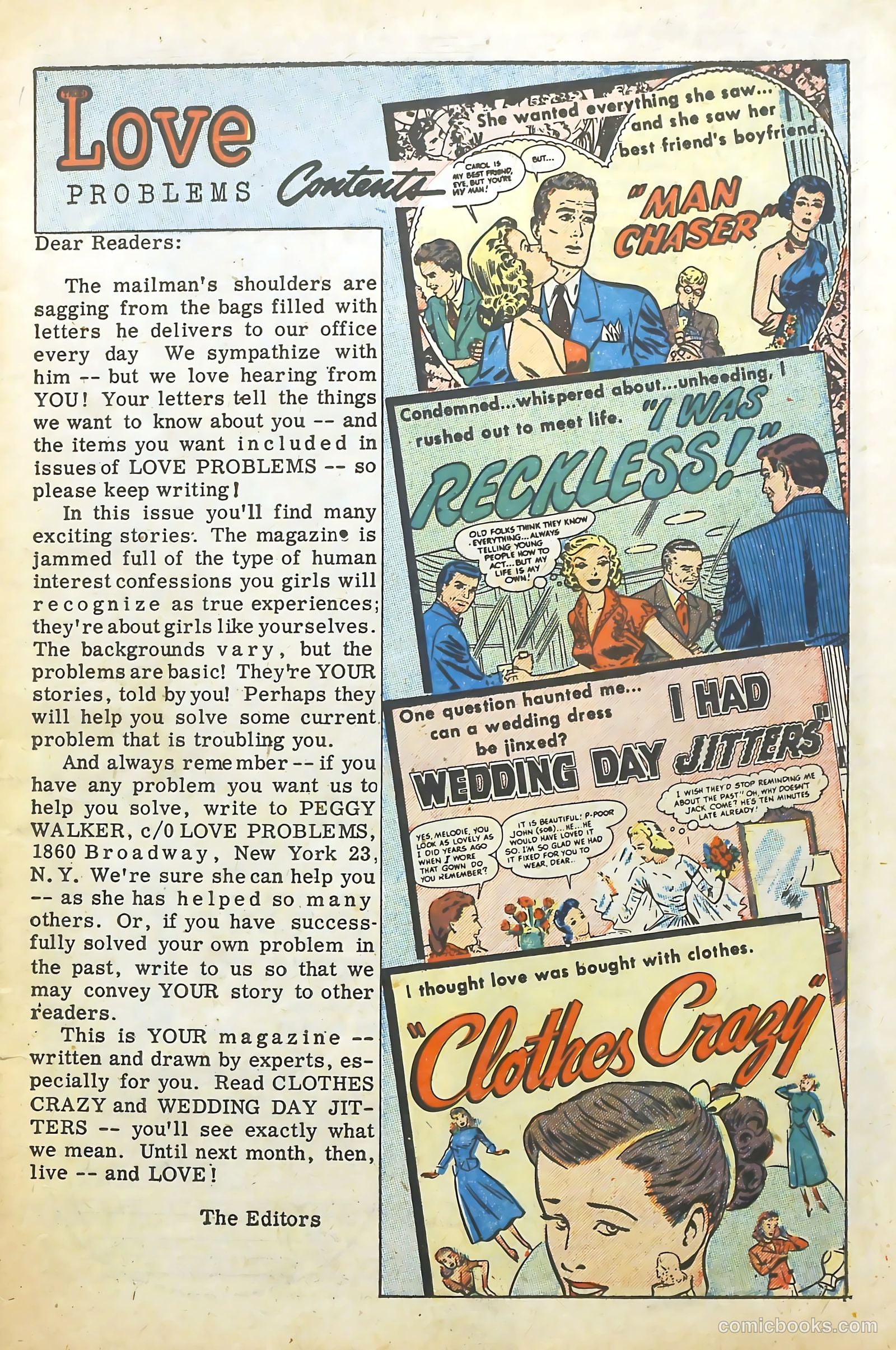 Love Illustrated #30 (1954) — page 3 of 36
