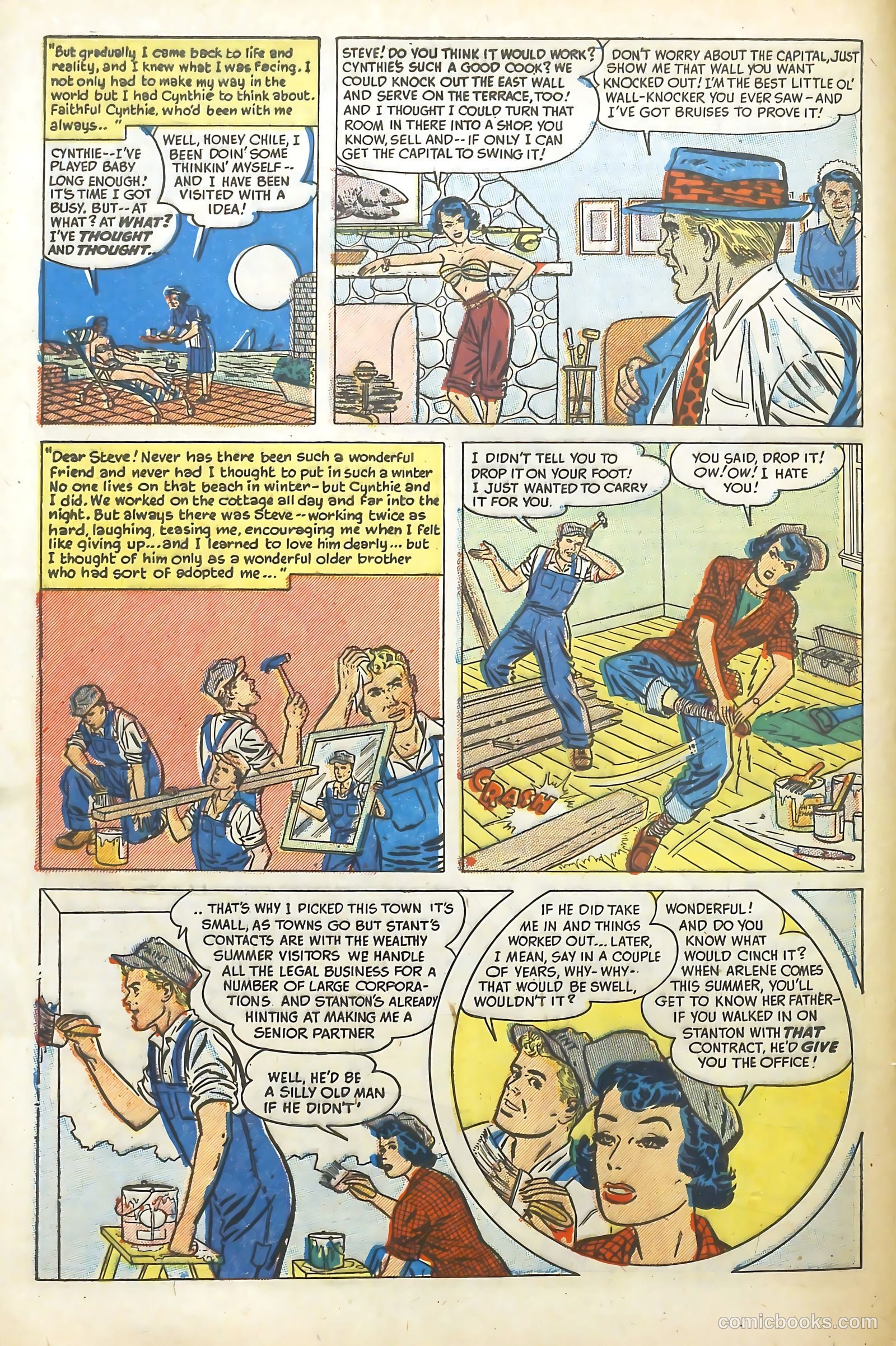 Love Illustrated #30 (1954) — page 8 of 36