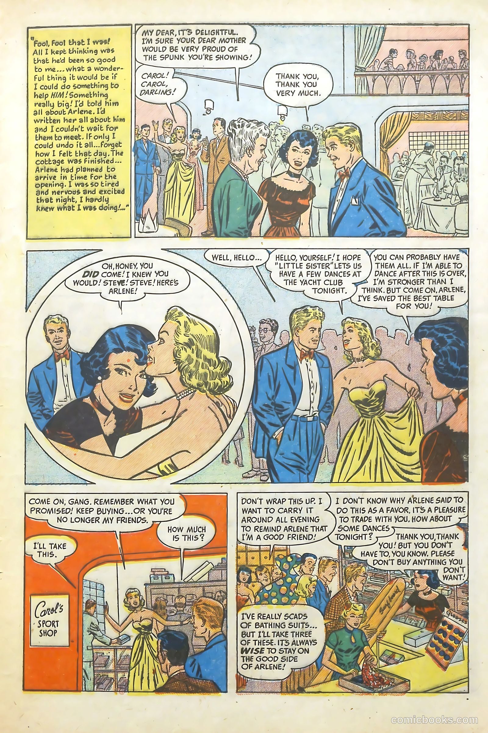 Love Illustrated #30 (1954) — page 9 of 36