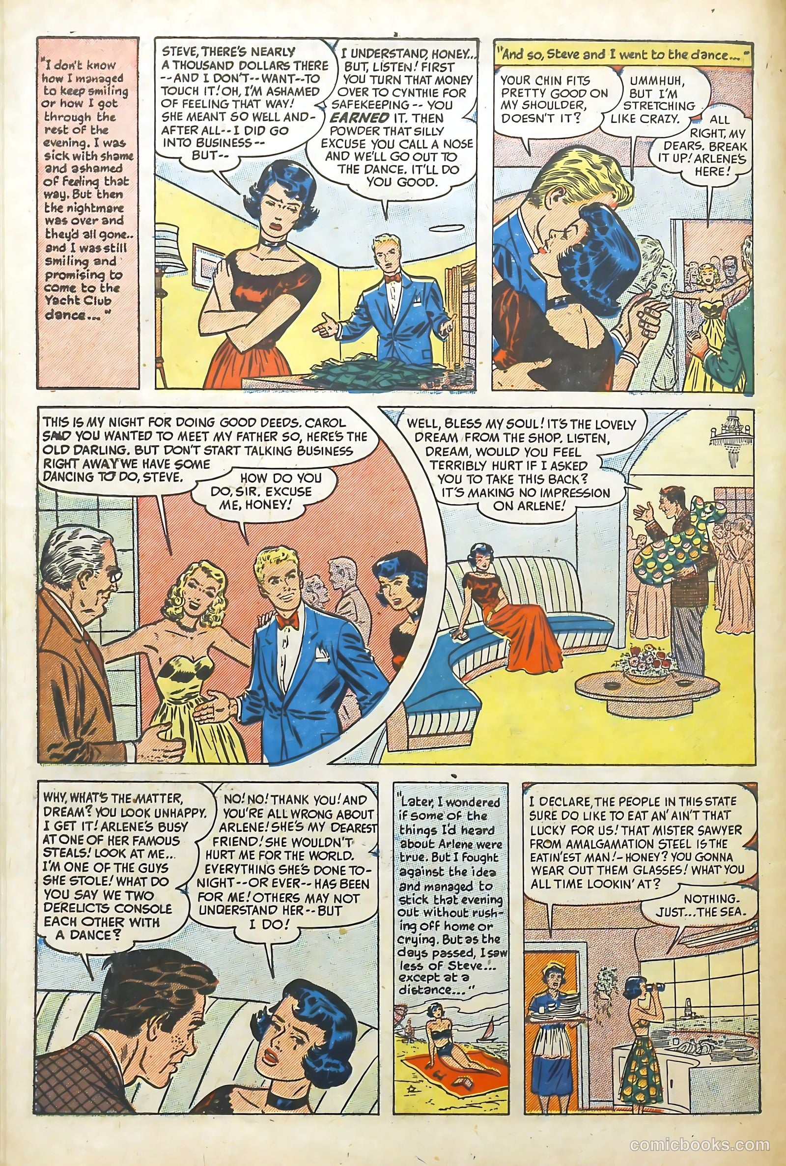 Love Illustrated #30 (1954) — page 10 of 36
