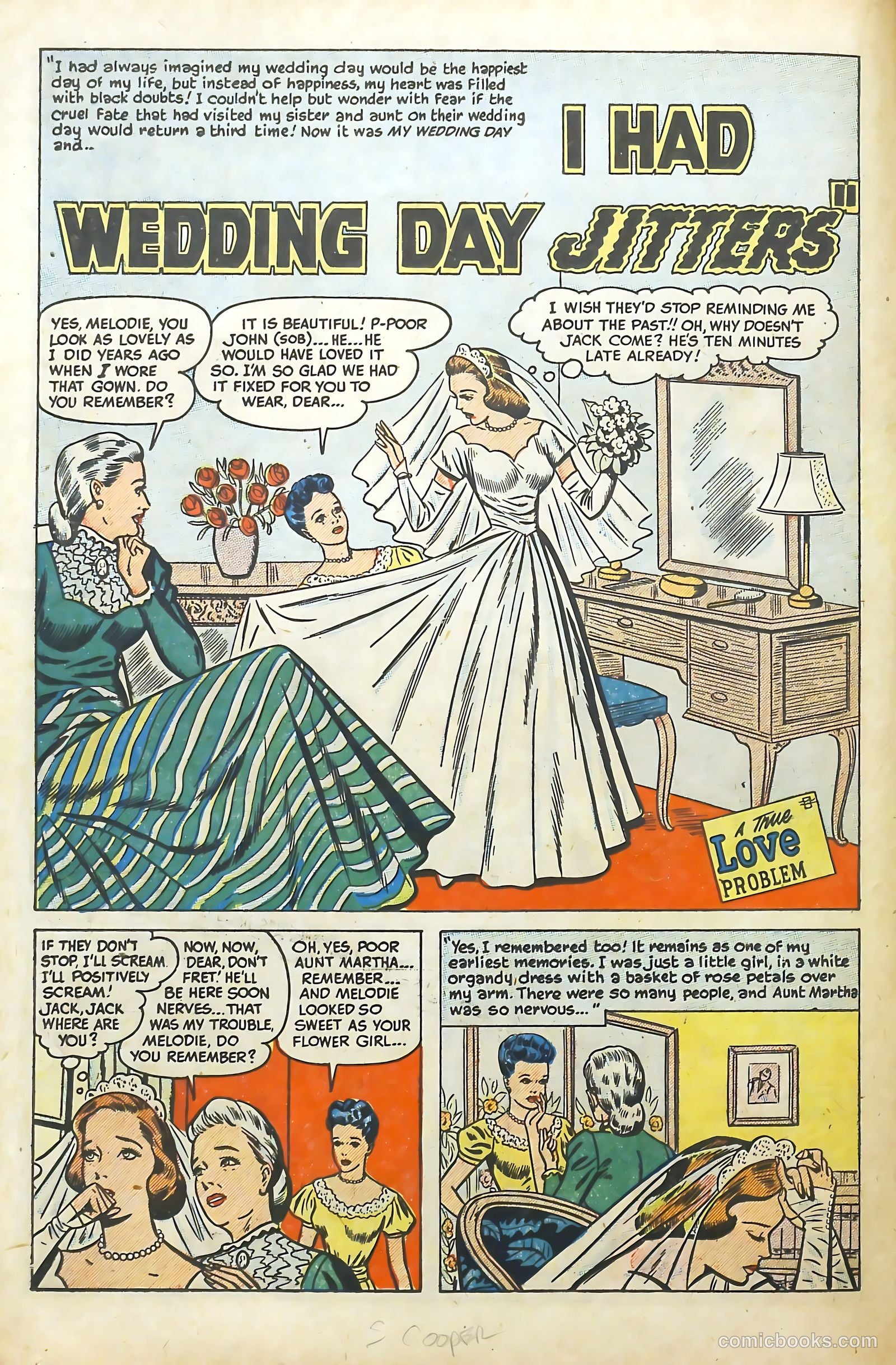 Love Illustrated #30 (1954) — page 14 of 36