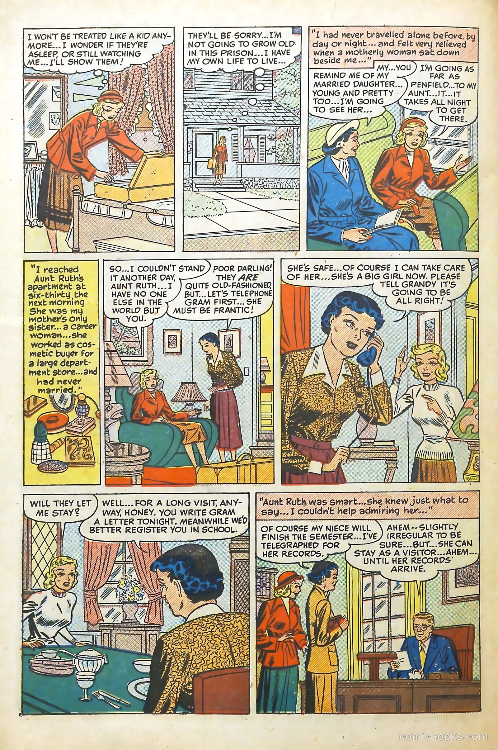 Love Illustrated #30 (1954) — page 22 of 36