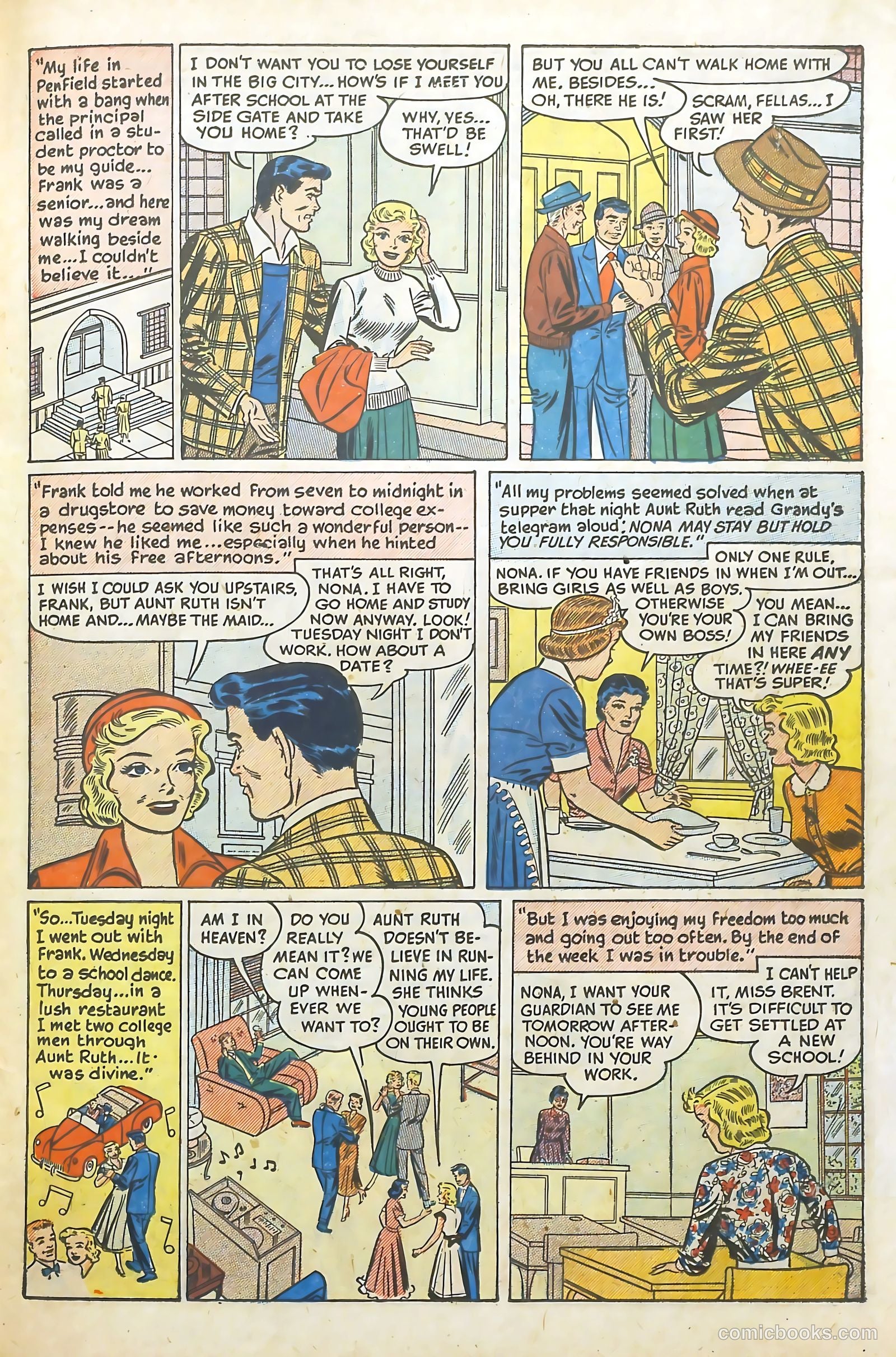 Love Illustrated #30 (1954) — page 23 of 36