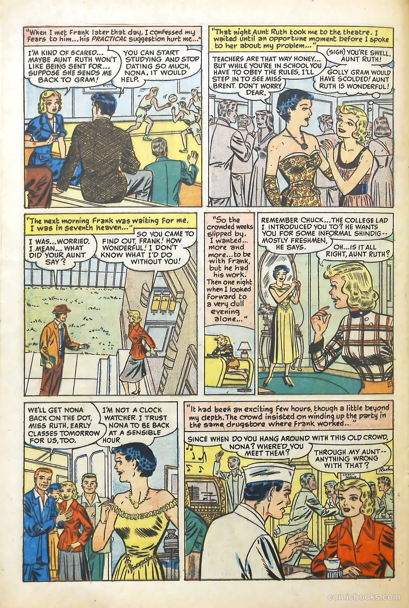 Love Illustrated #30 (1954) — page 24 of 36