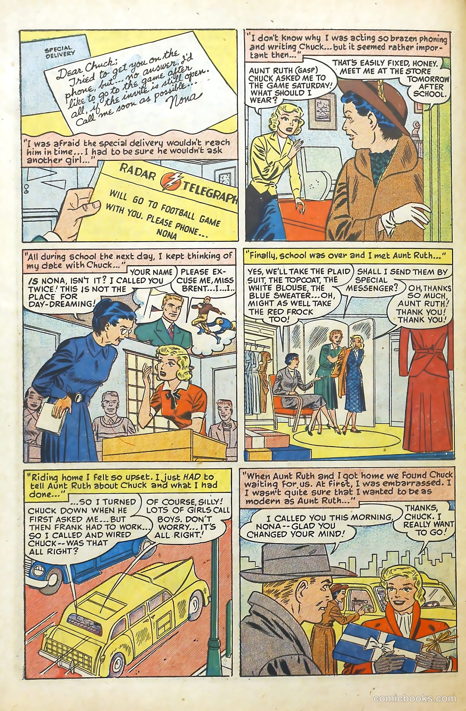 Love Illustrated #30 (1954) — page 26 of 36
