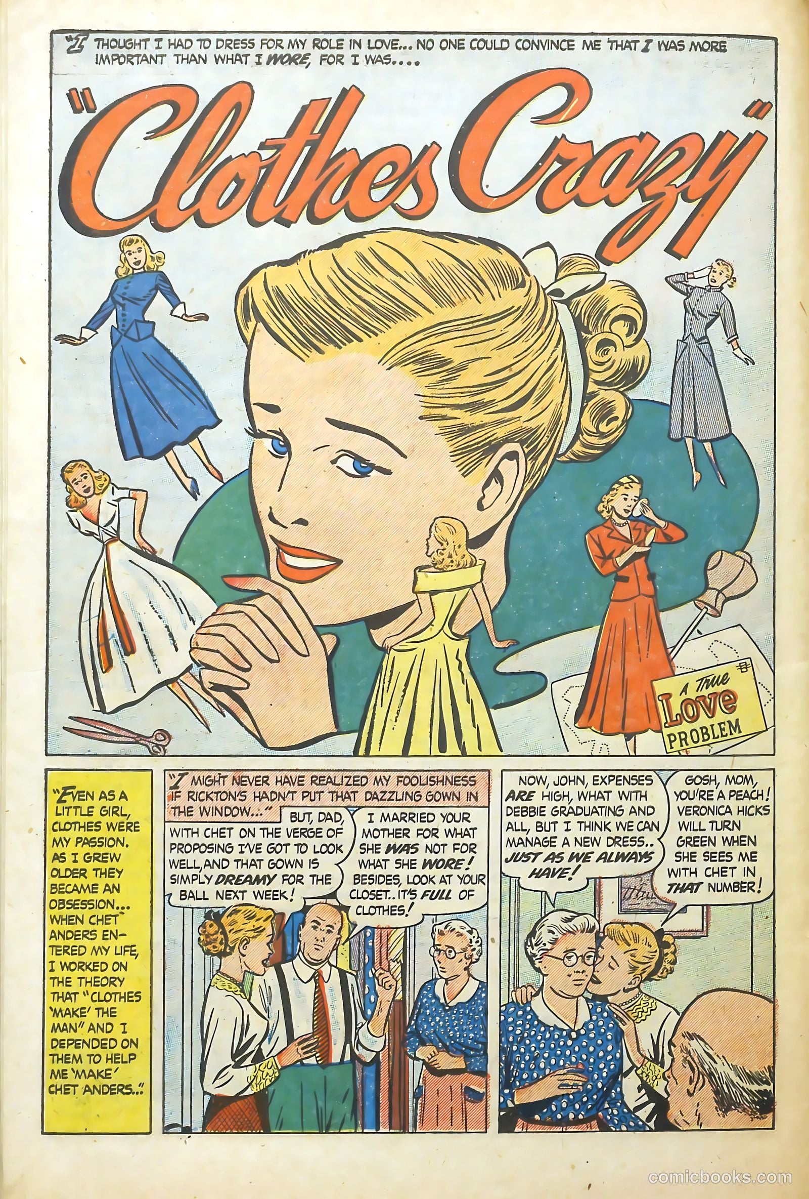 Love Illustrated #30 (1954) — page 30 of 36