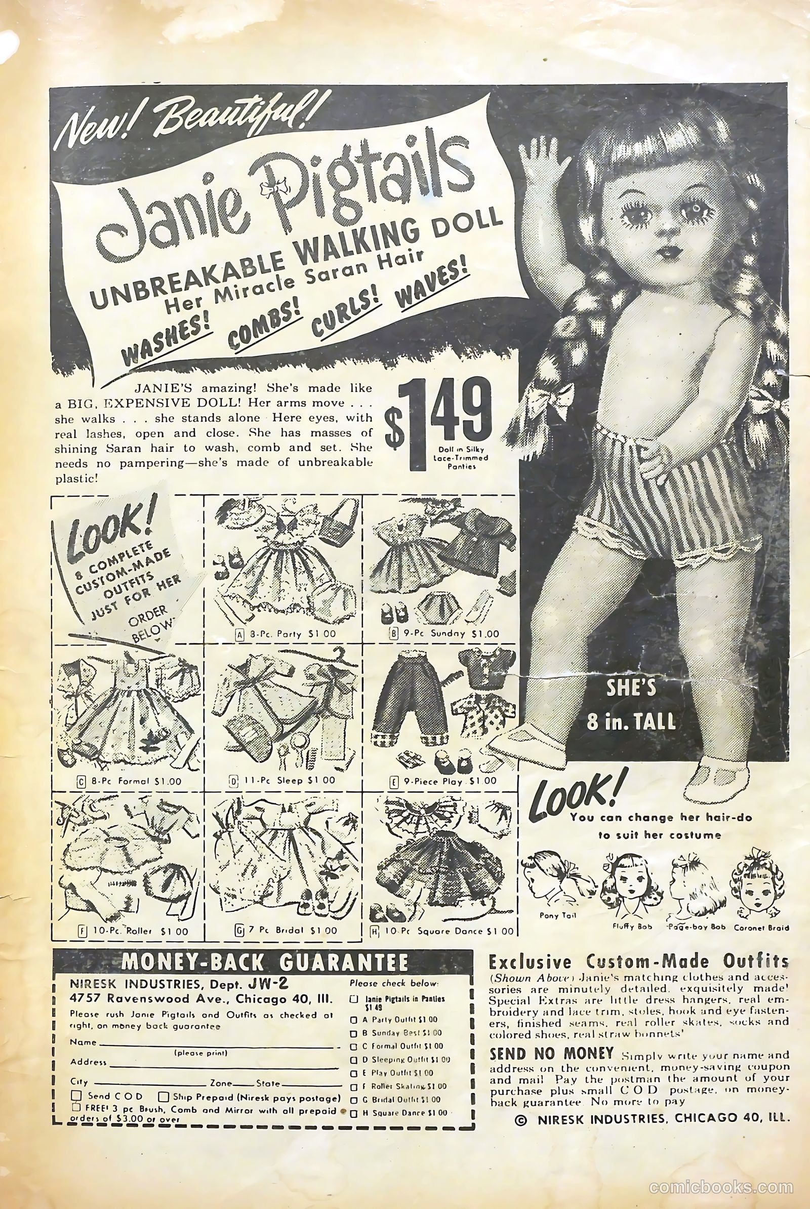 Love Illustrated #30 (1954) — page 35 of 36