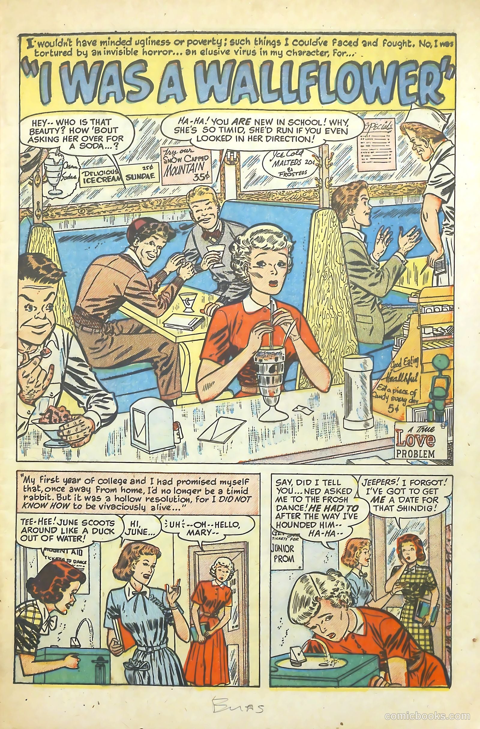 Love Illustrated #31 (1955) — page 6 of 37