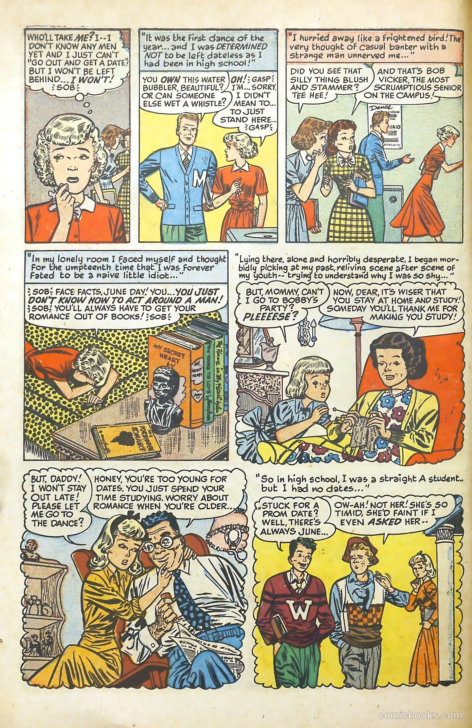 Love Illustrated #31 (1955) — page 7 of 37