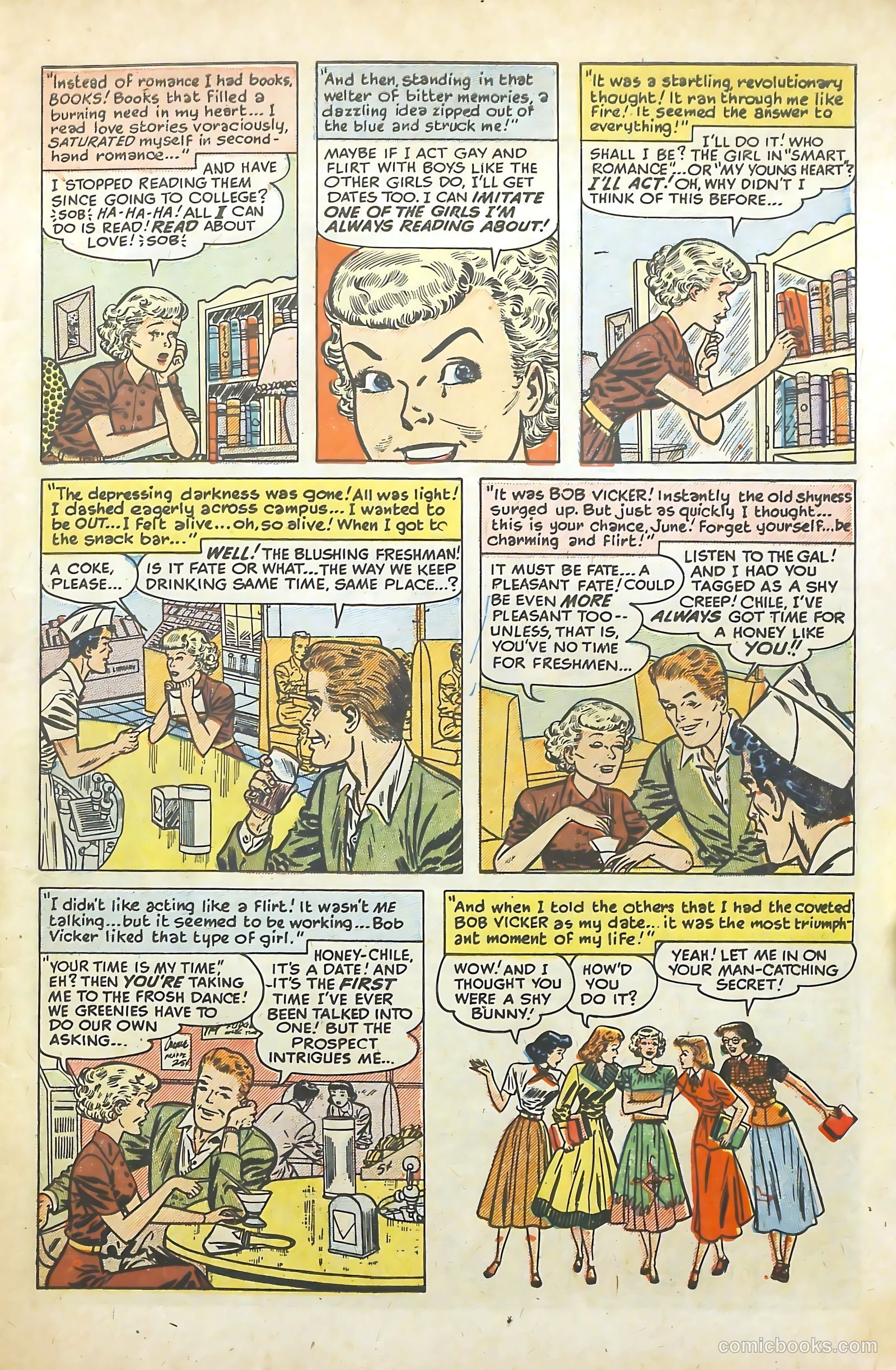 Love Illustrated #31 (1955) — page 8 of 37