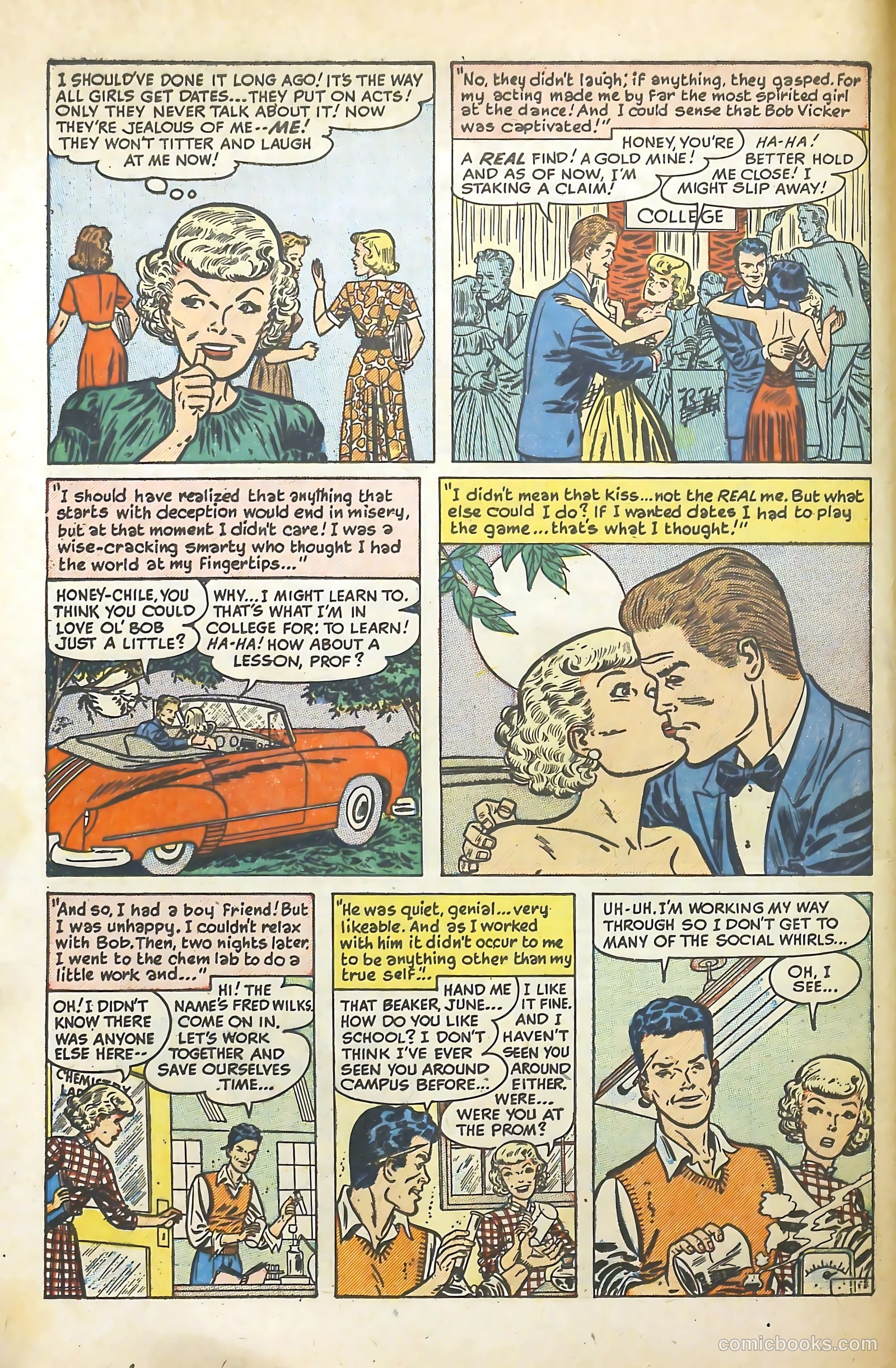 Love Illustrated #31 (1955) — page 9 of 37