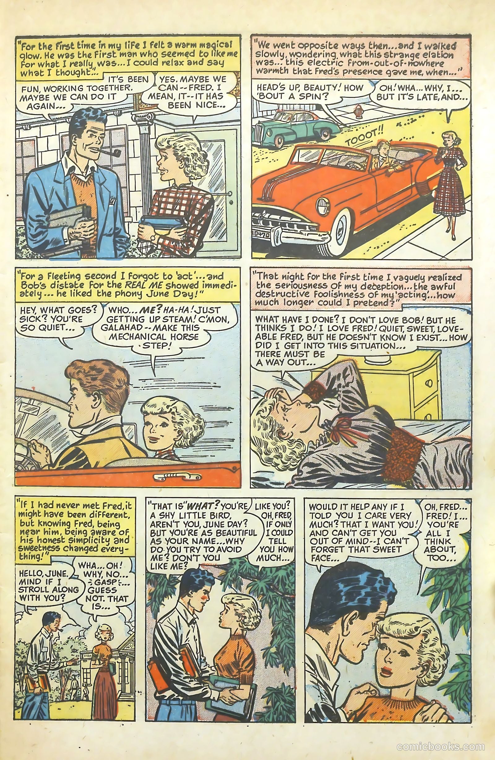Love Illustrated #31 (1955) — page 10 of 37