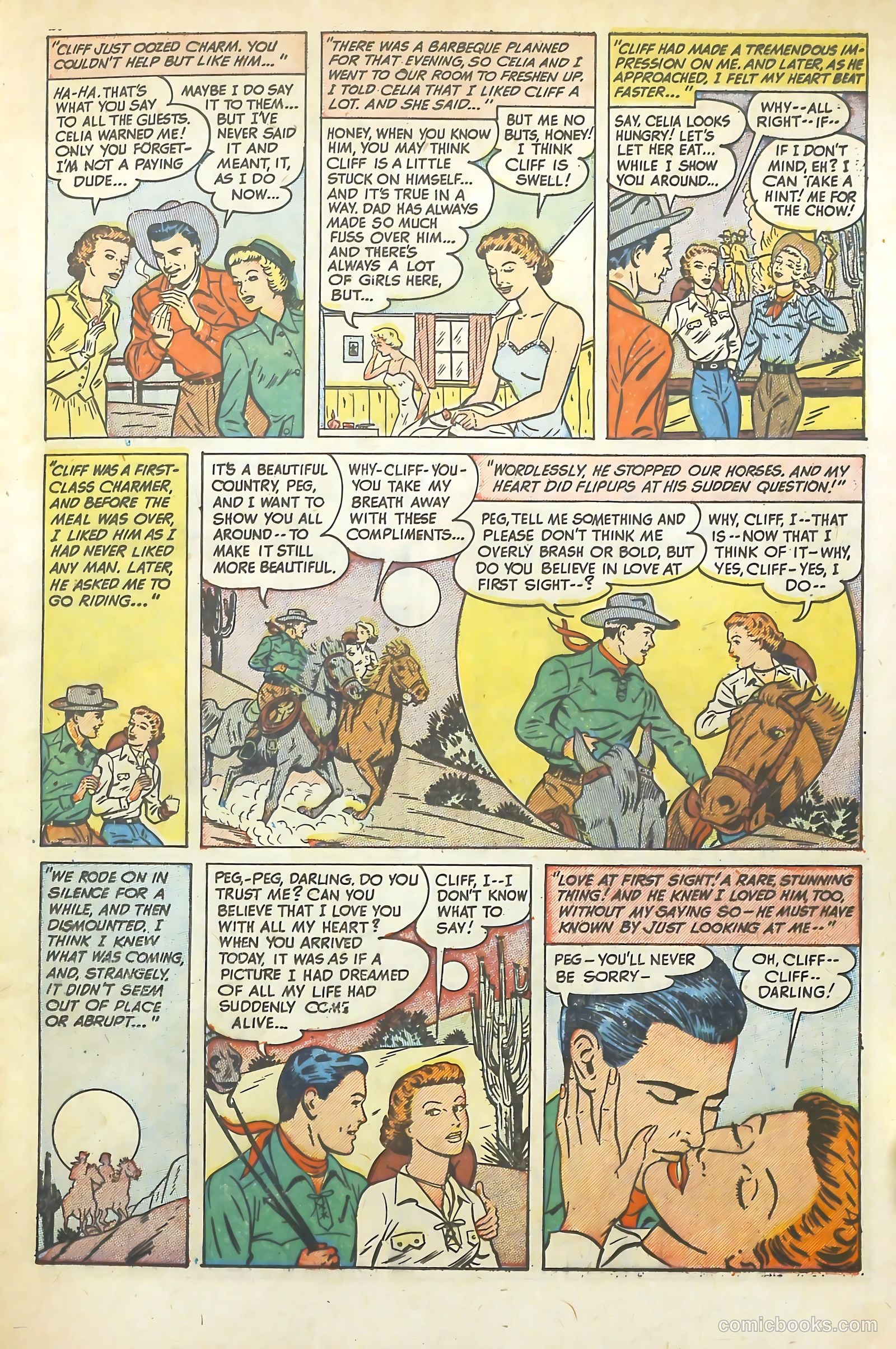 Love Illustrated #31 (1955) — page 14 of 37