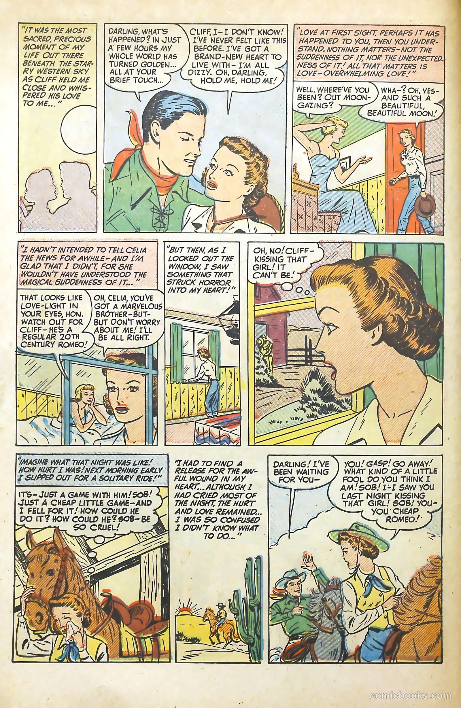 Love Illustrated #31 (1955) — page 15 of 37
