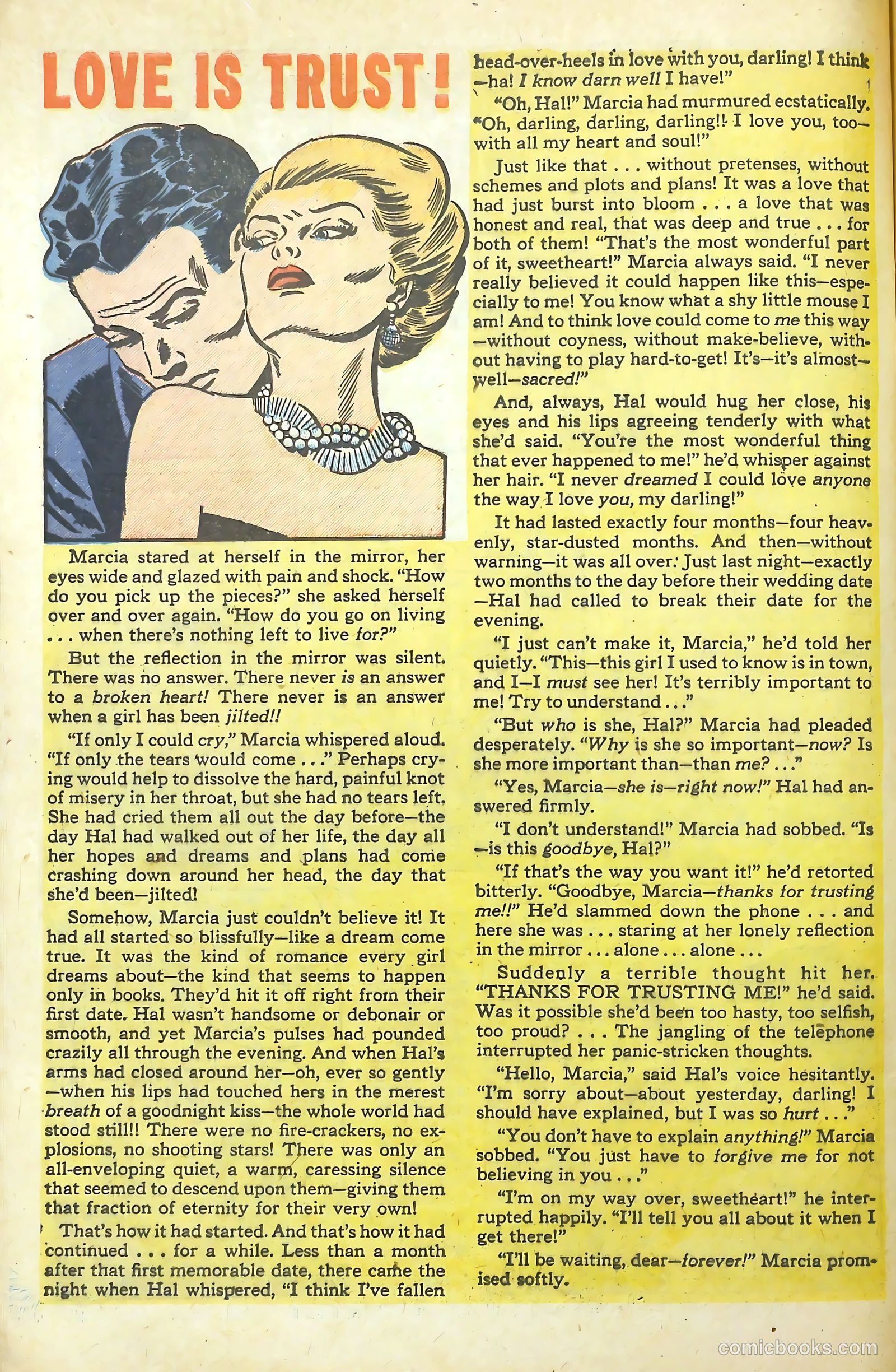 Love Illustrated #31 (1955) — page 33 of 37