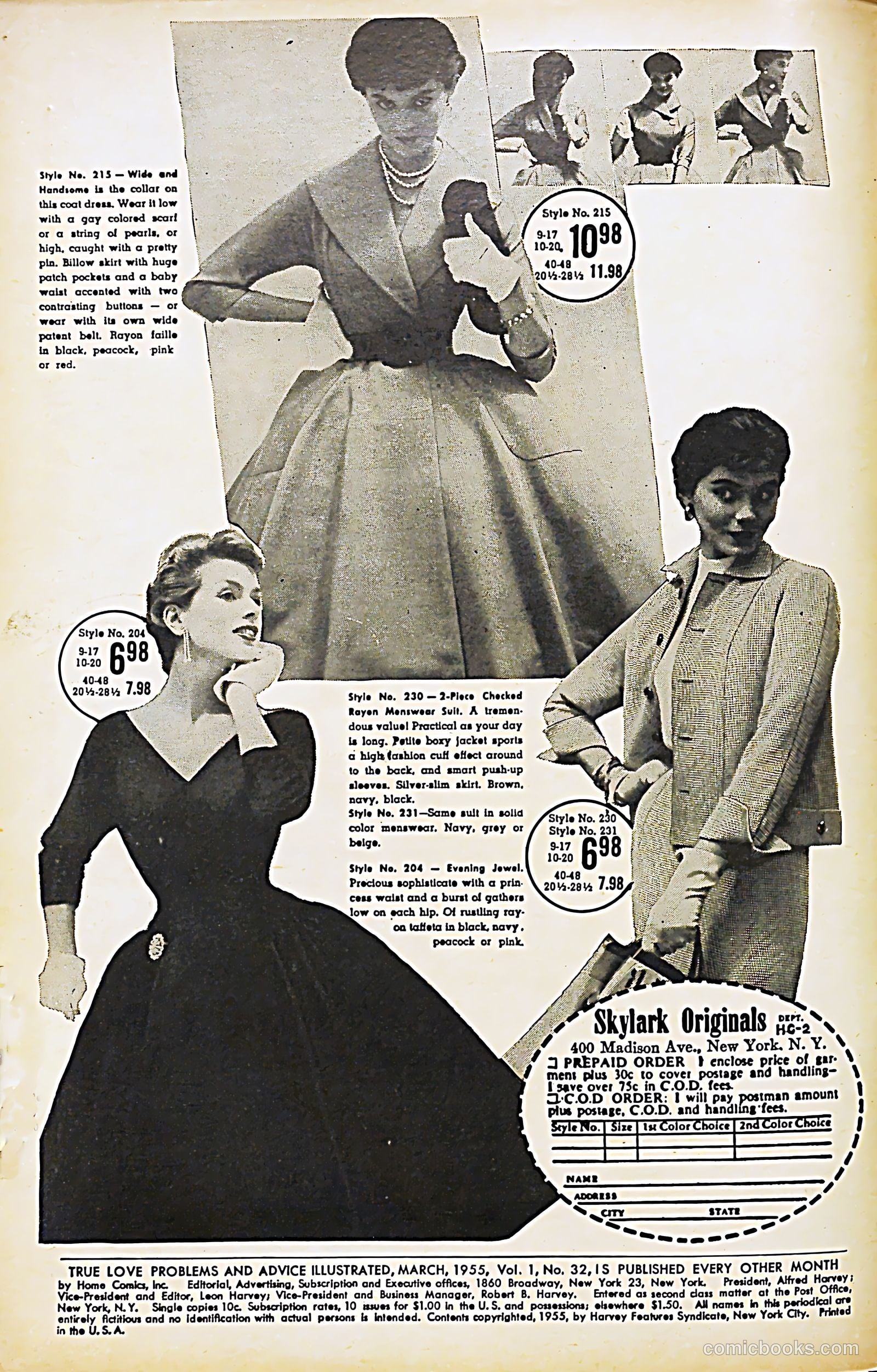 Love Illustrated #32 (1955) — page 2 of 36
