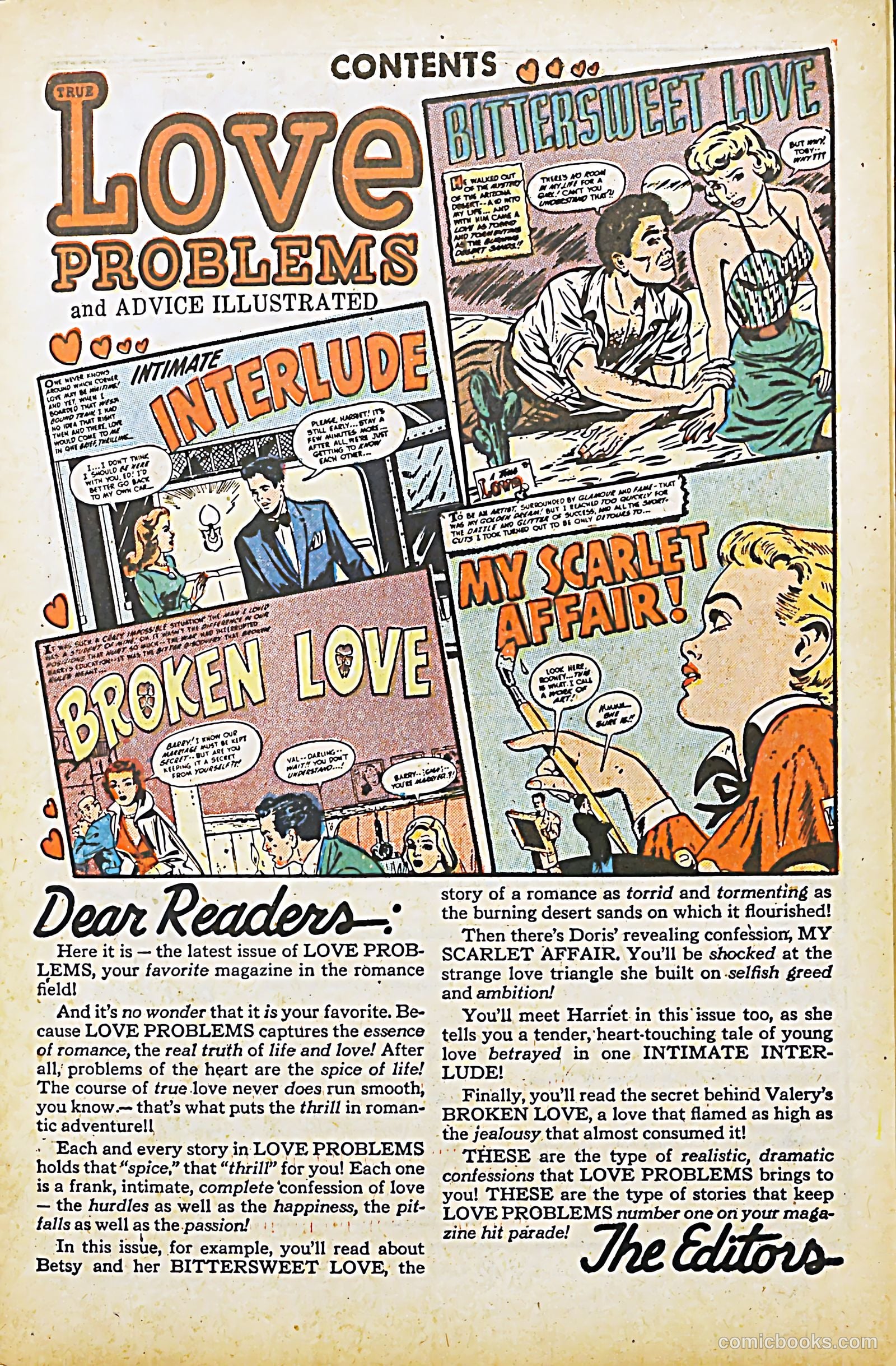 Love Illustrated #32 (1955) — page 3 of 36