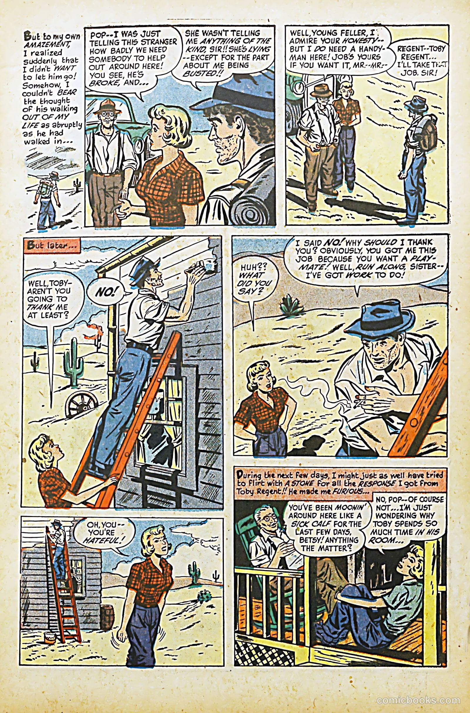 Love Illustrated #32 (1955) — page 7 of 36
