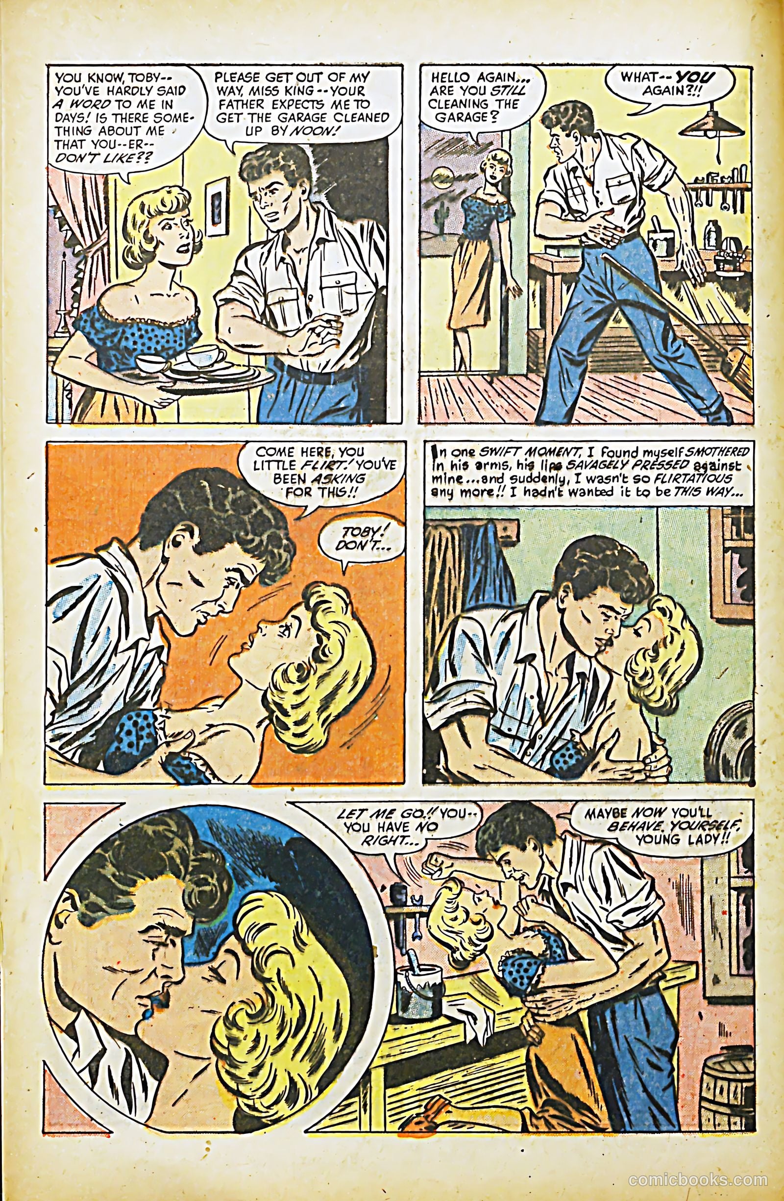 Love Illustrated #32 (1955) — page 8 of 36