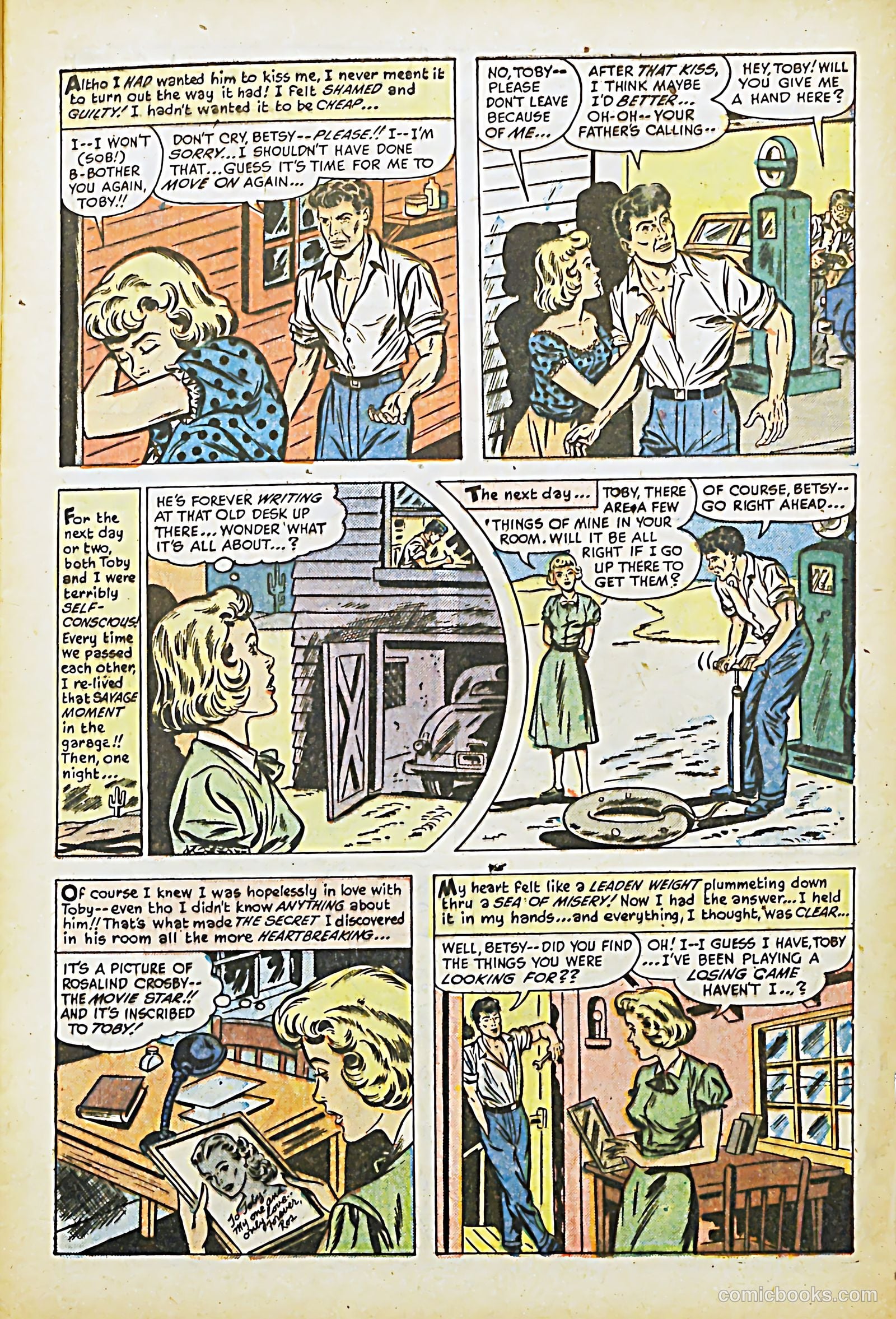 Love Illustrated #32 (1955) — page 9 of 36