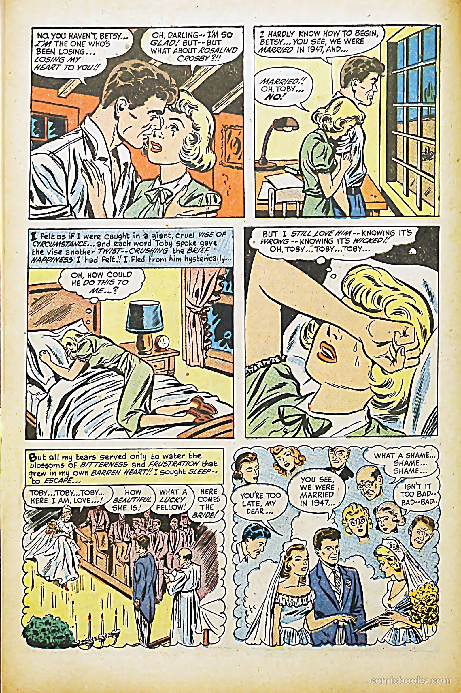 Love Illustrated #32 (1955) — page 10 of 36