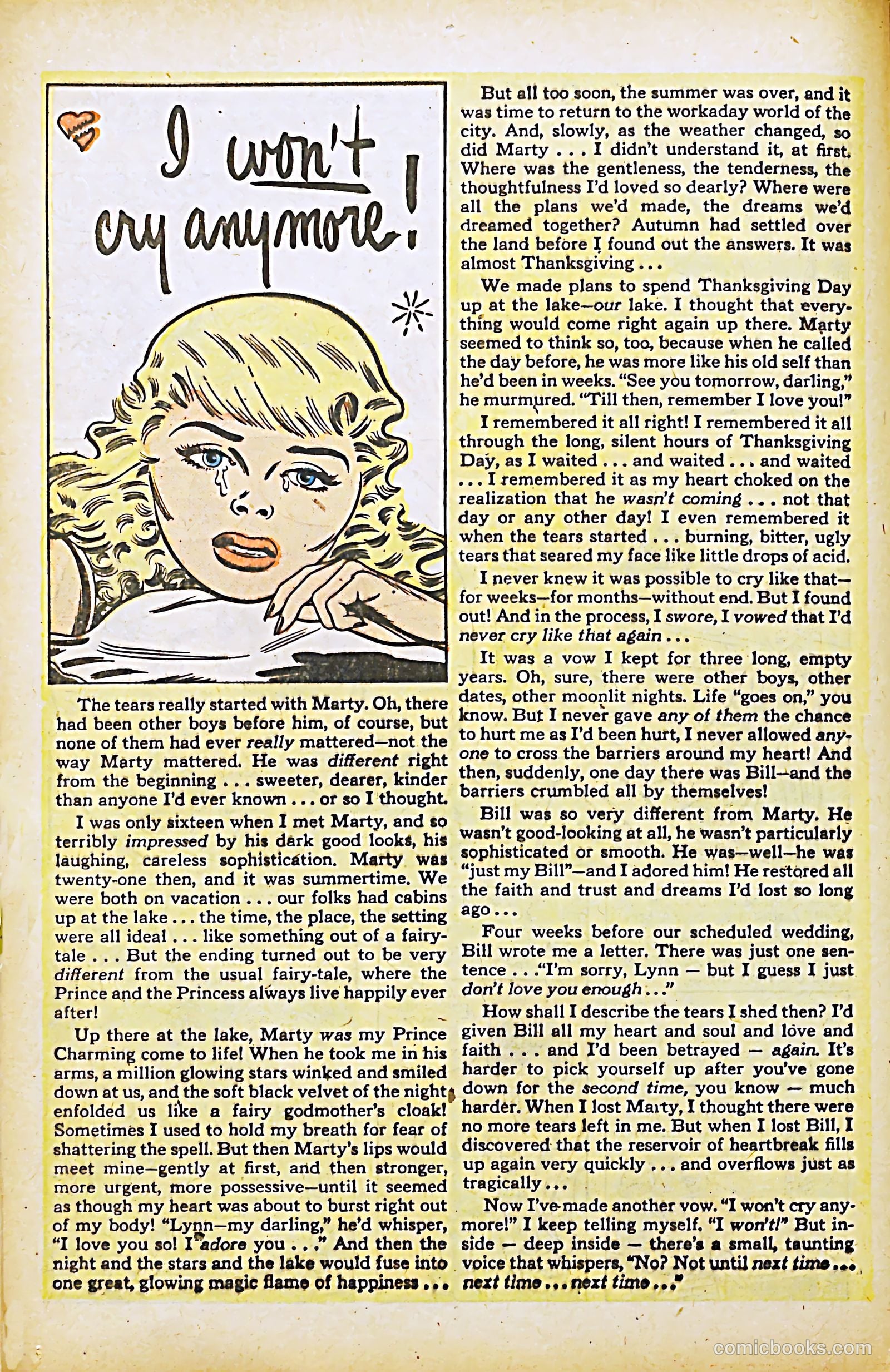 Love Illustrated #32 (1955) — page 12 of 36