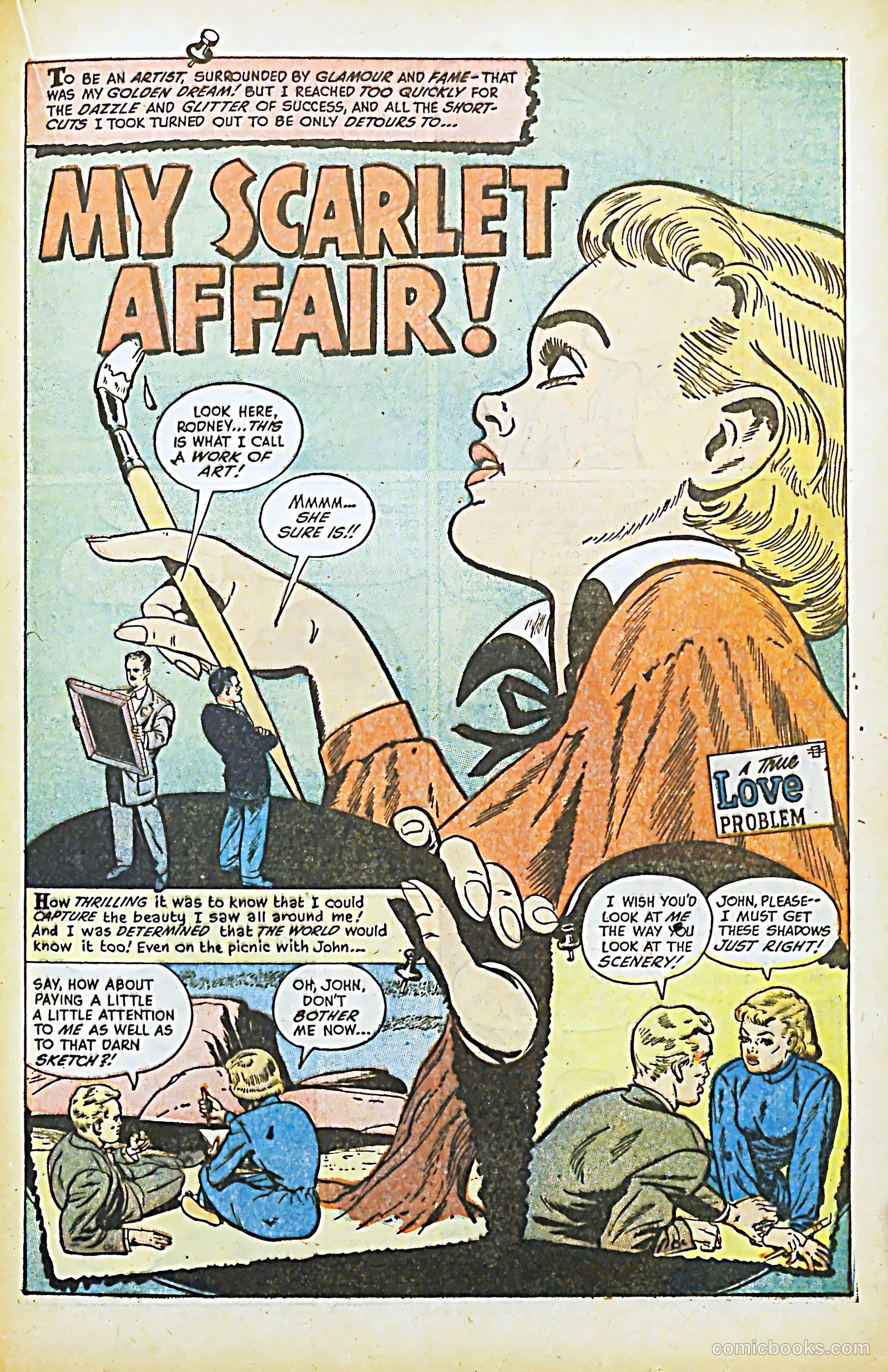 Love Illustrated #32 (1955) — page 21 of 36