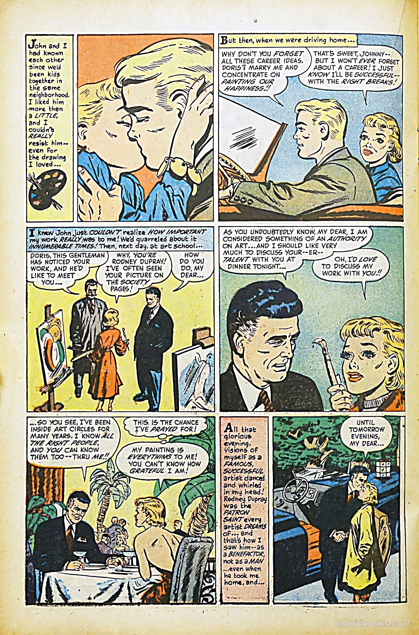 Love Illustrated #32 (1955) — page 22 of 36